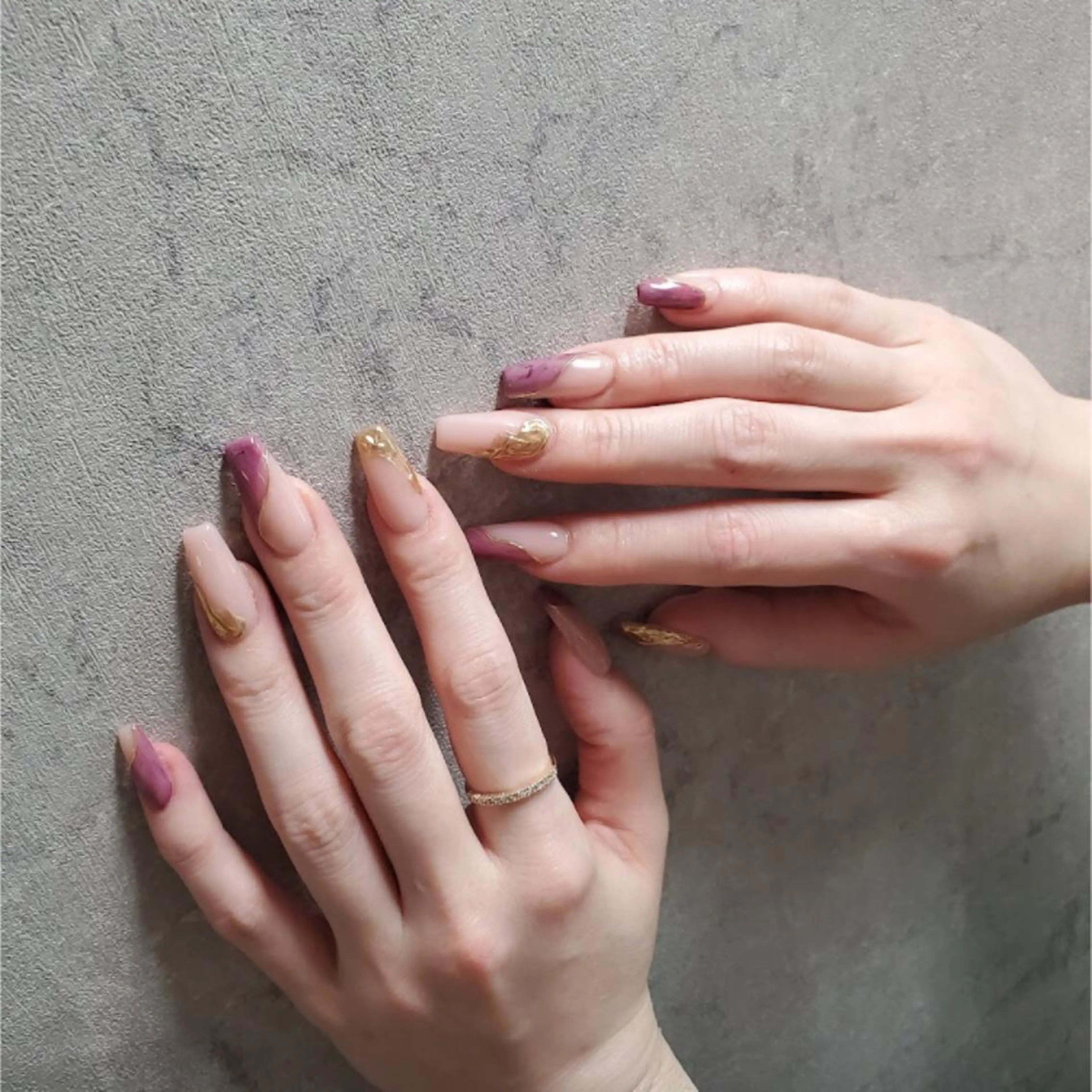 ネイル アートネイル フレンチネイル ジェルネイル ミラーネイル ニュアンスネイル nailstudio eviz新宿店のネイルデザイン
