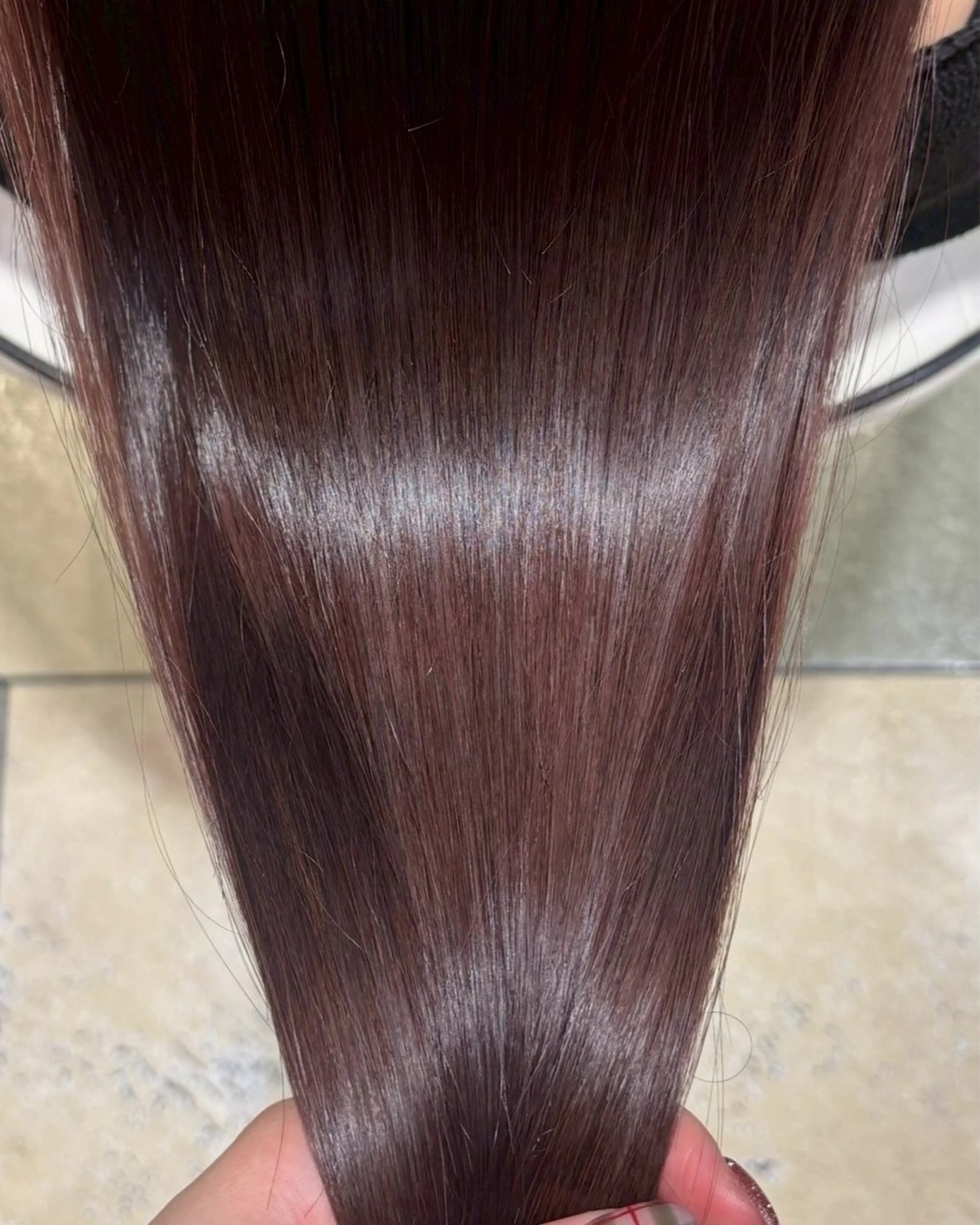 ロング カラー カット ヘアカラー 艶カラー/メンズ パーマ/いくののヘアスタイル