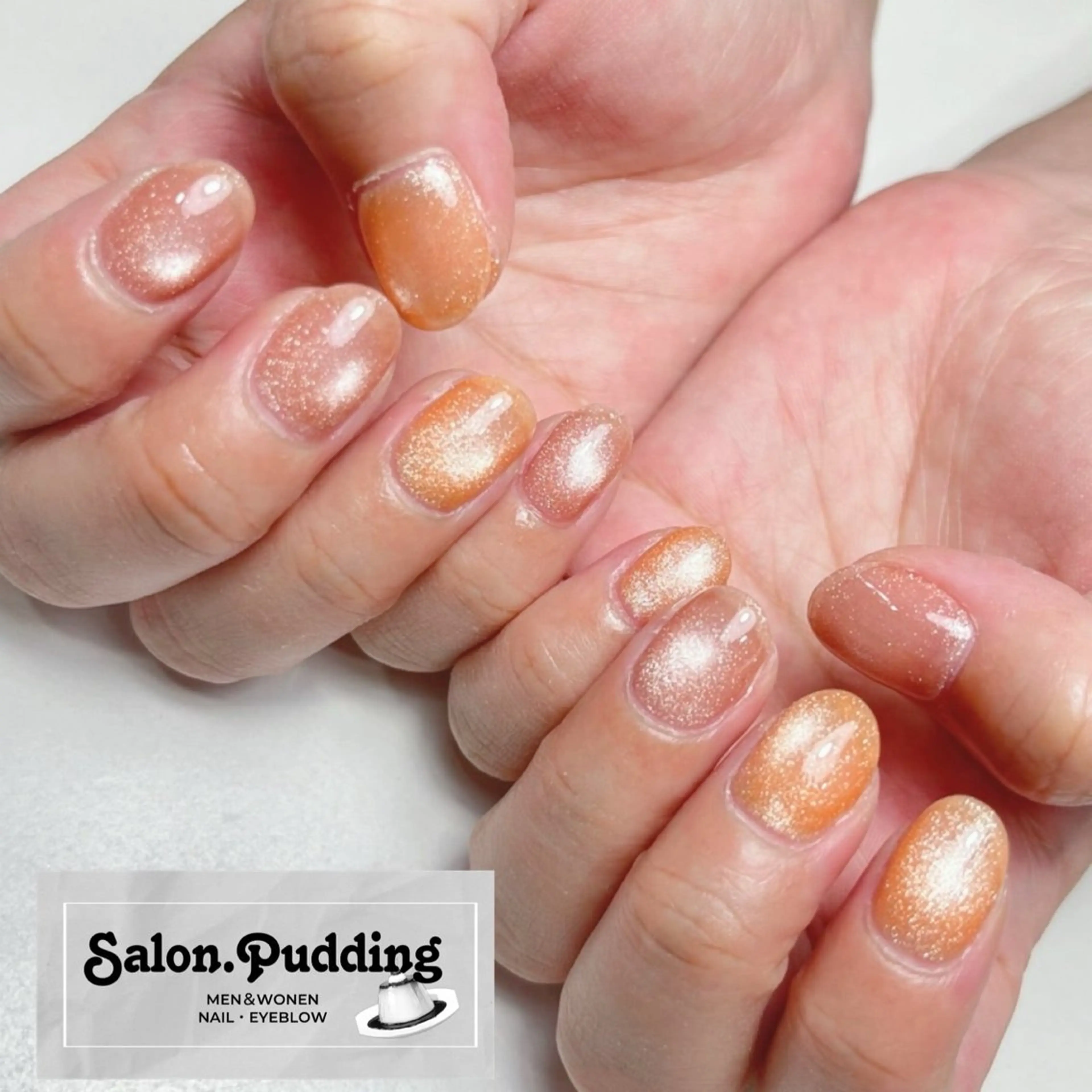 ネイル ジェルネイル マグネットネイル Salon.Pudding所属・pudding みなみのネイルデザイン