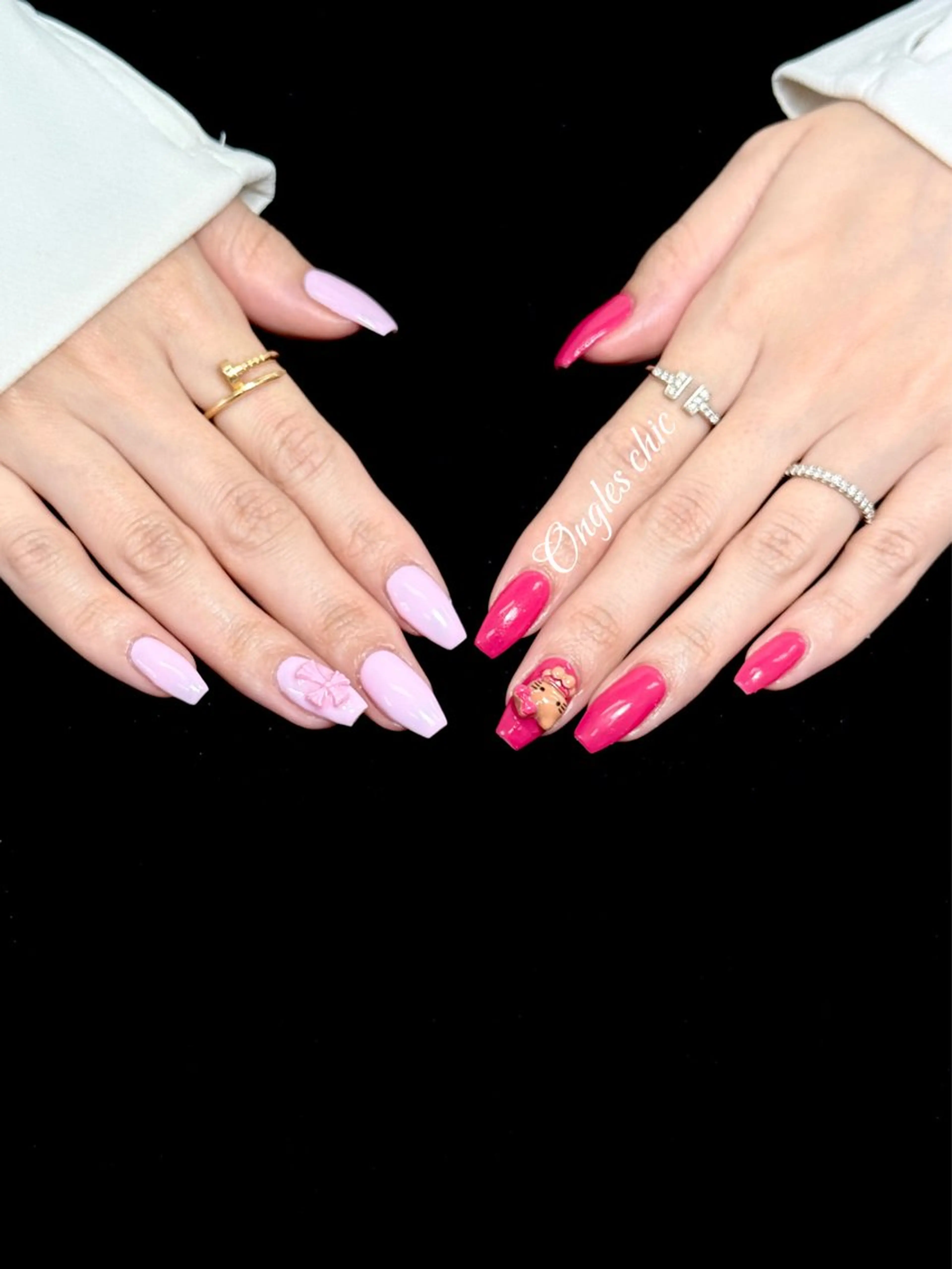 ネイル ハンドネイル ongles chicのネイルデザイン