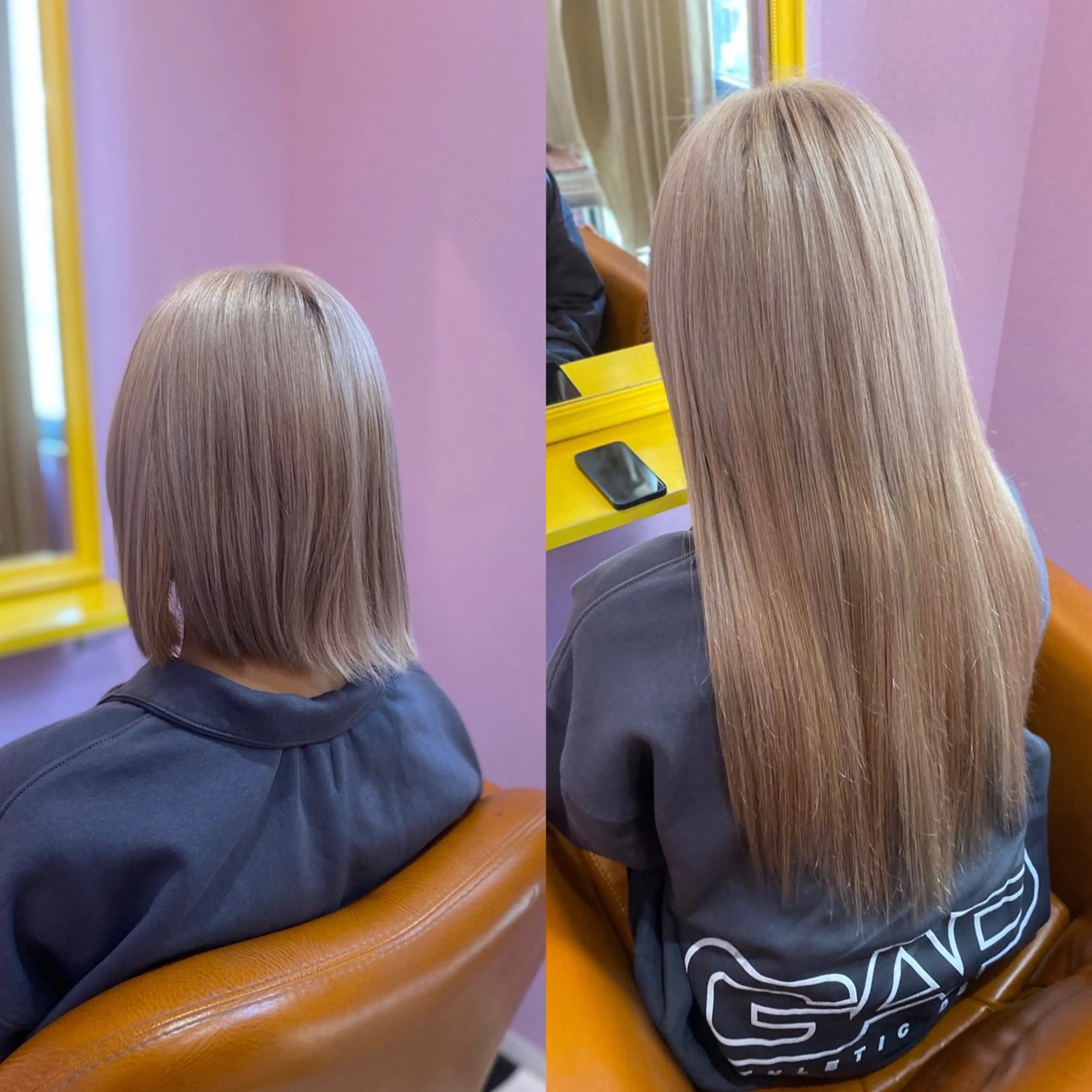 ショート エクステ チビ編み込みエクステ どぅ〜す/YUIのヘアスタイル