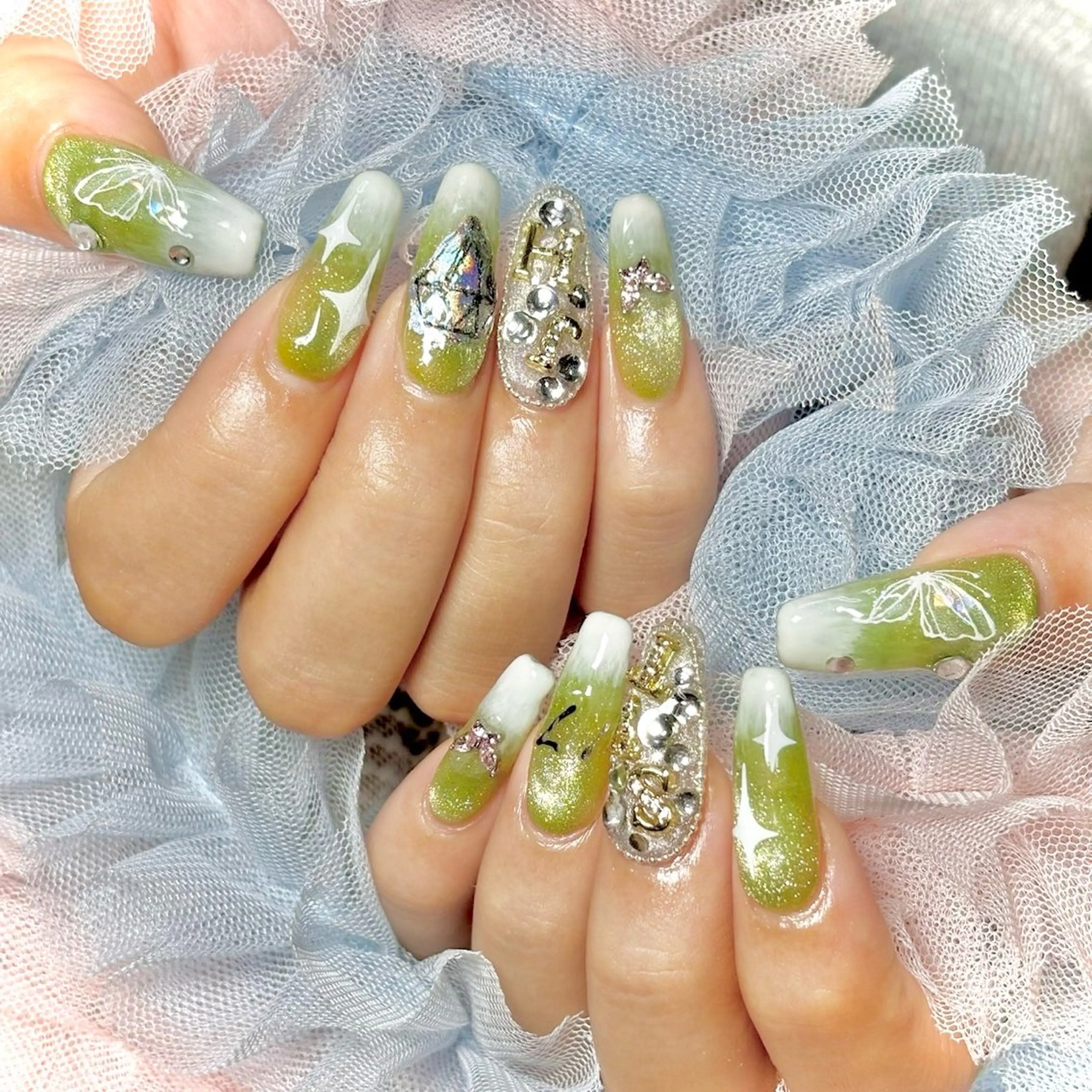 ネイル スカルプネイル miminon 自宅ネイルサロンのネイルデザイン