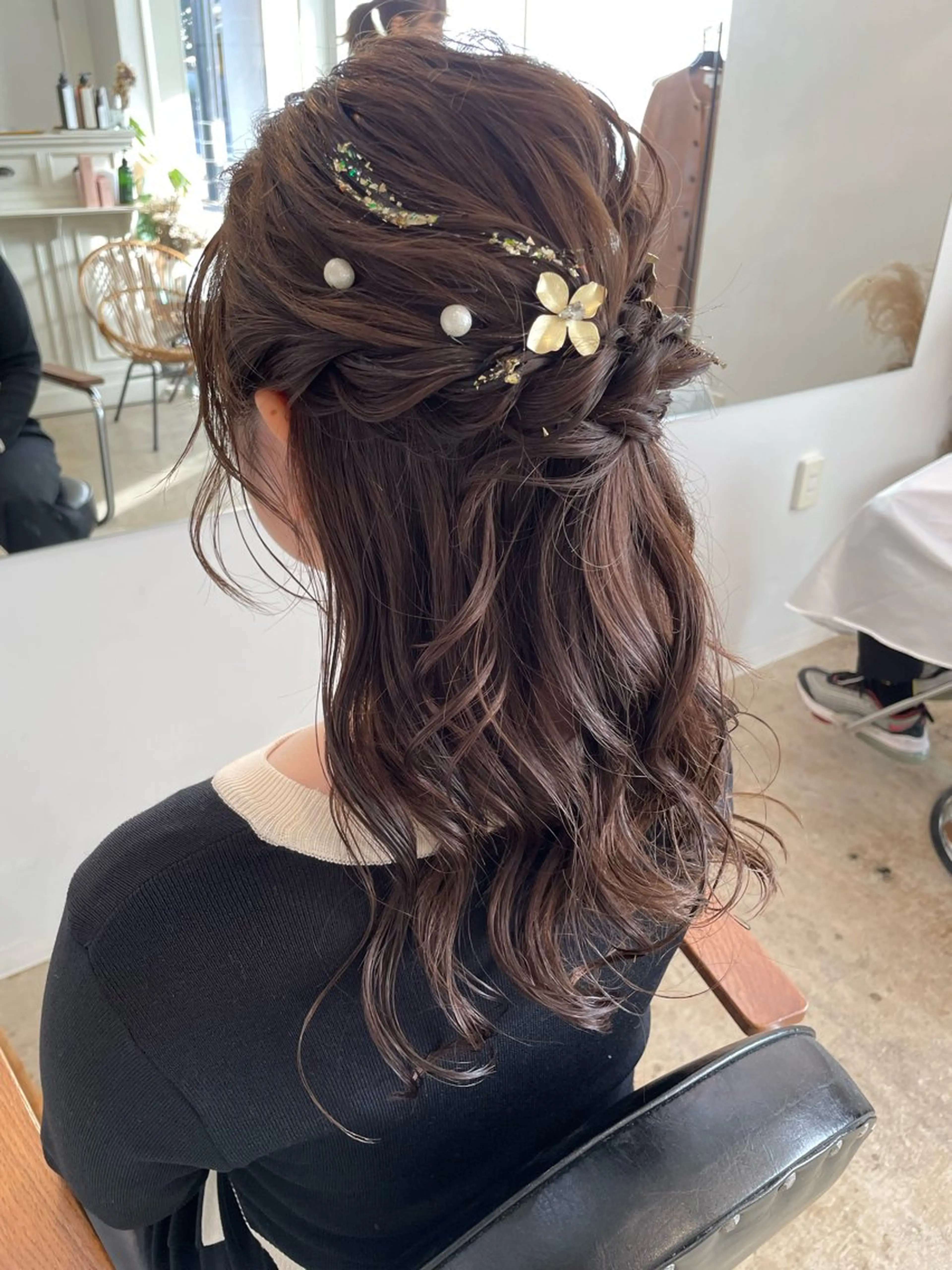 ロング カラー ヘアアレンジ ✿ 𝚜𝚊𝚔𝚒 ✿のヘアスタイル