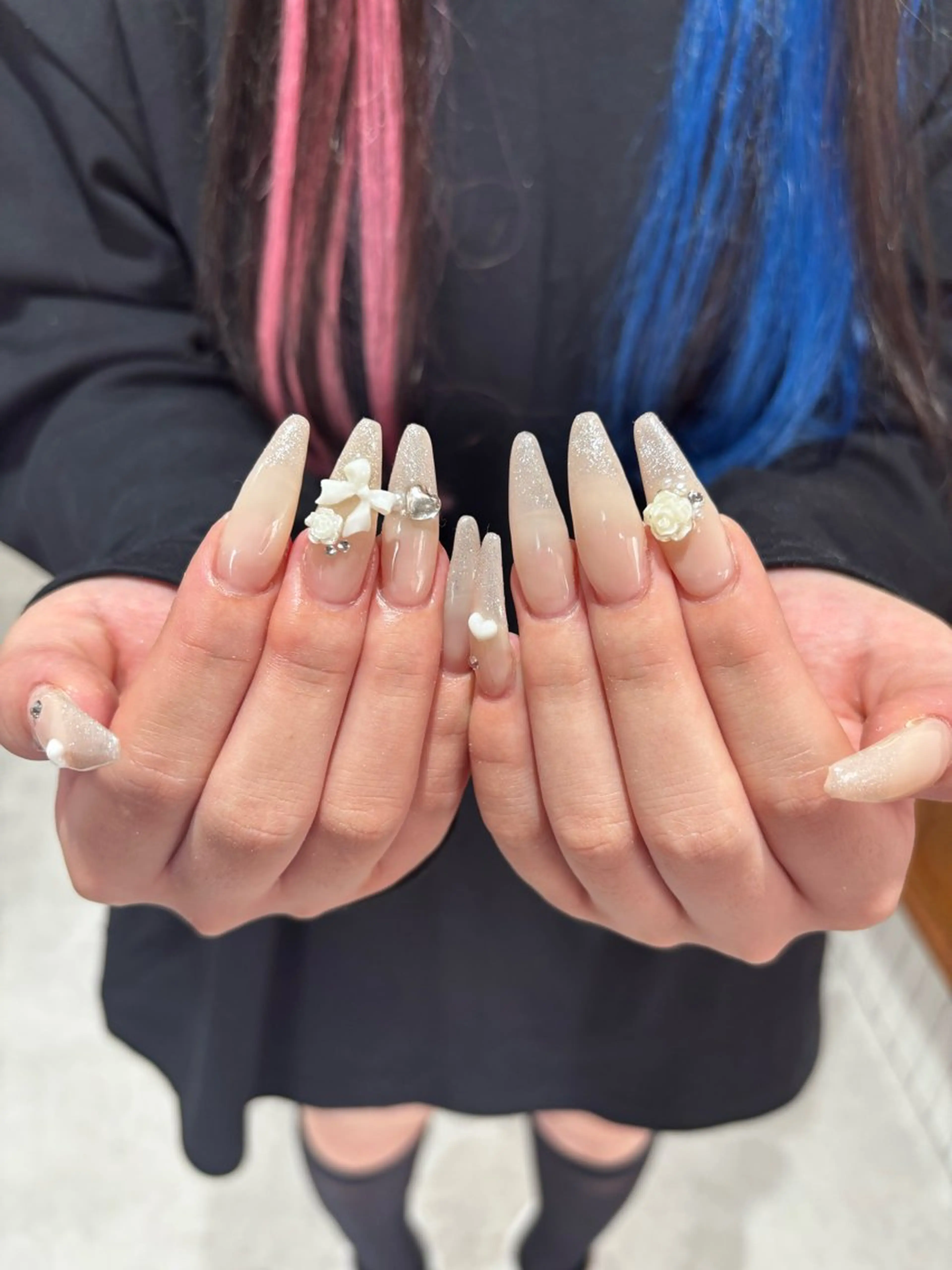 ネイル ハンドネイル ハンドケア cocoro💗 ﾏﾂｴｸ/ﾈｲﾙのマツエク・マツパデザイン