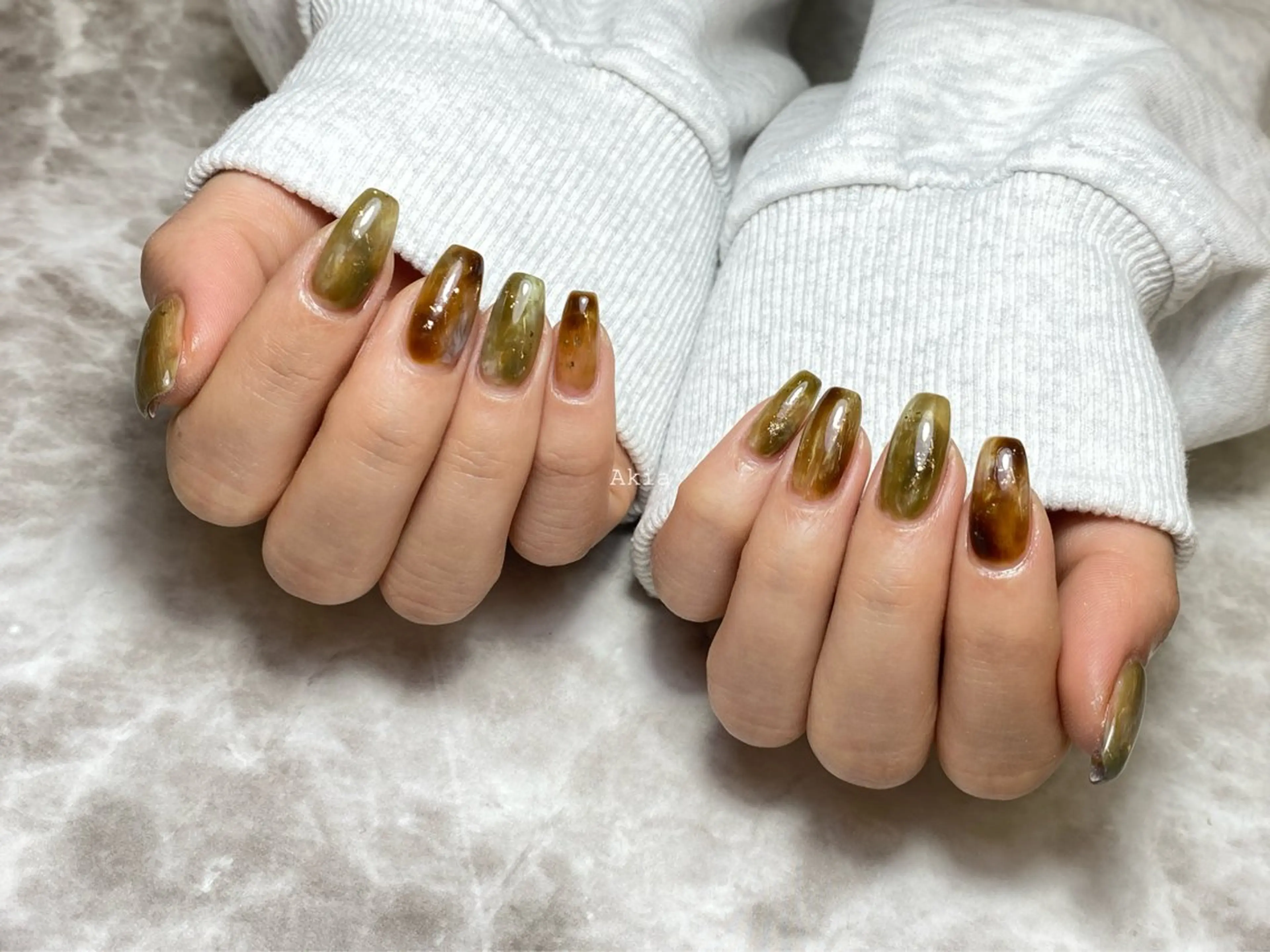 ネイル w wのネイルデザイン
