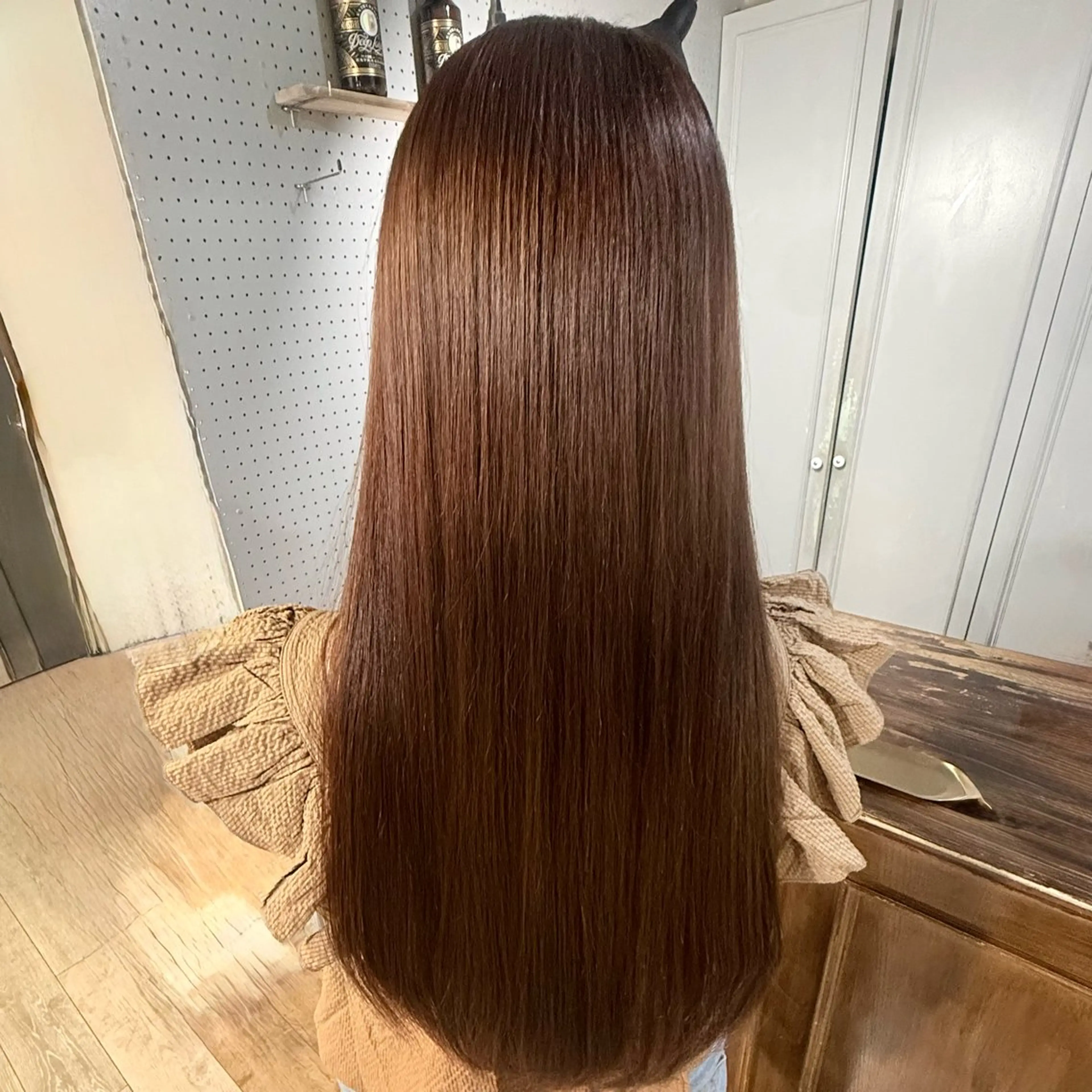 ロング くせ毛 髪質改善 縮毛矯正 トリートメント 酸熱トリートメント トリートメント ゆうな🎀/池袋 /LOVELEYのヘアスタイル