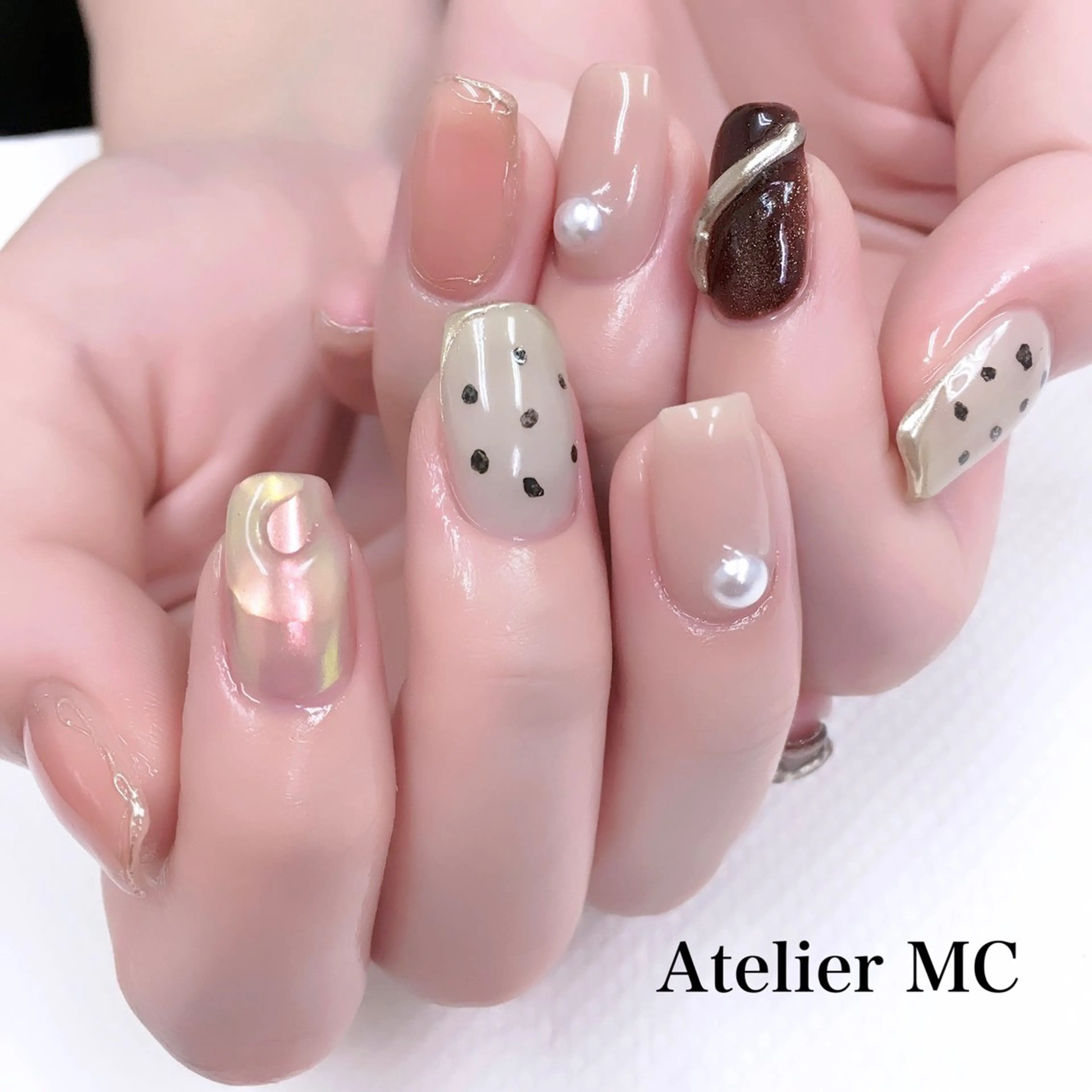 ネイル ハンドネイル アトリエ エムシー 【新富町・東銀座】のネイルデザイン