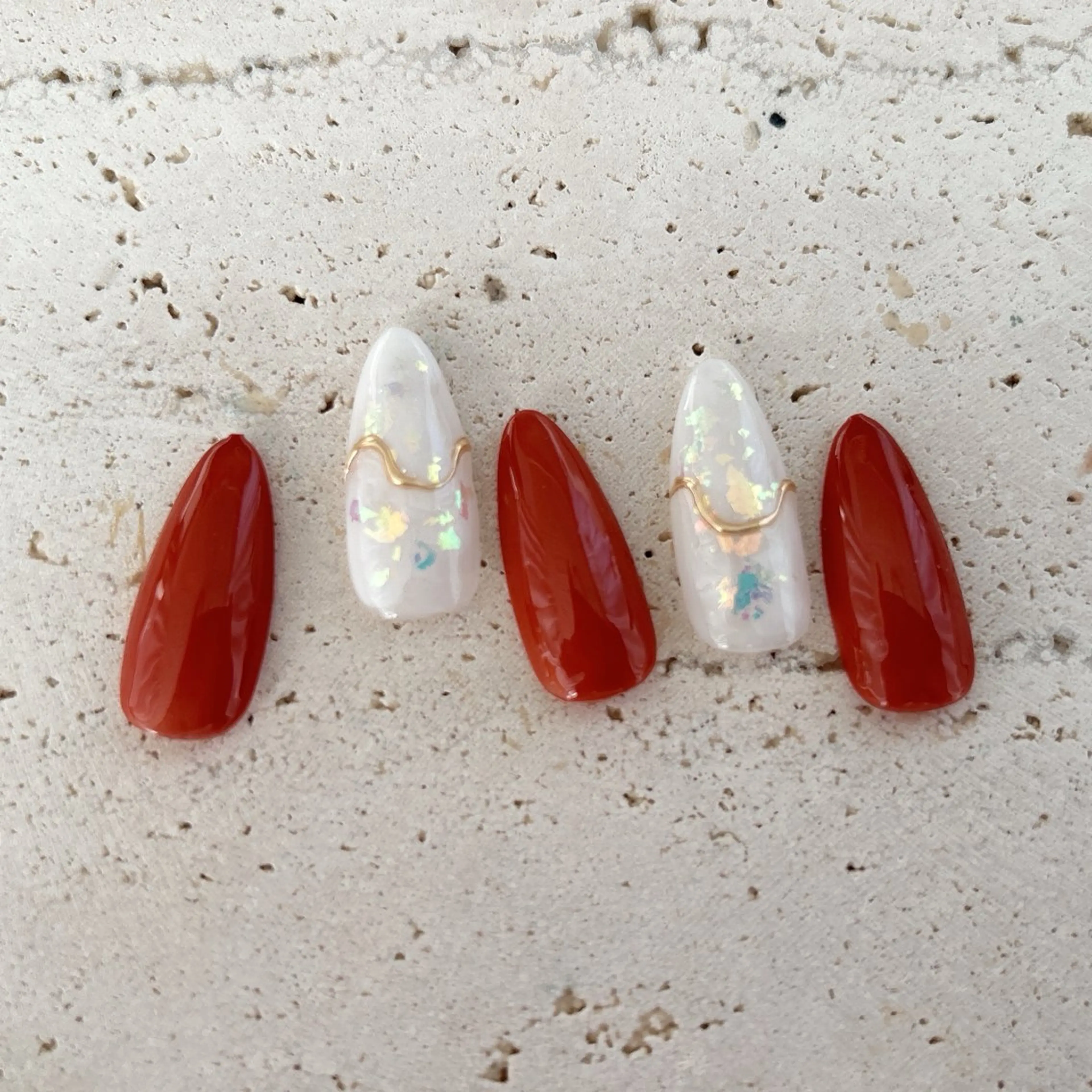 ネイル 愛川町 あんすりうむのネイルデザイン