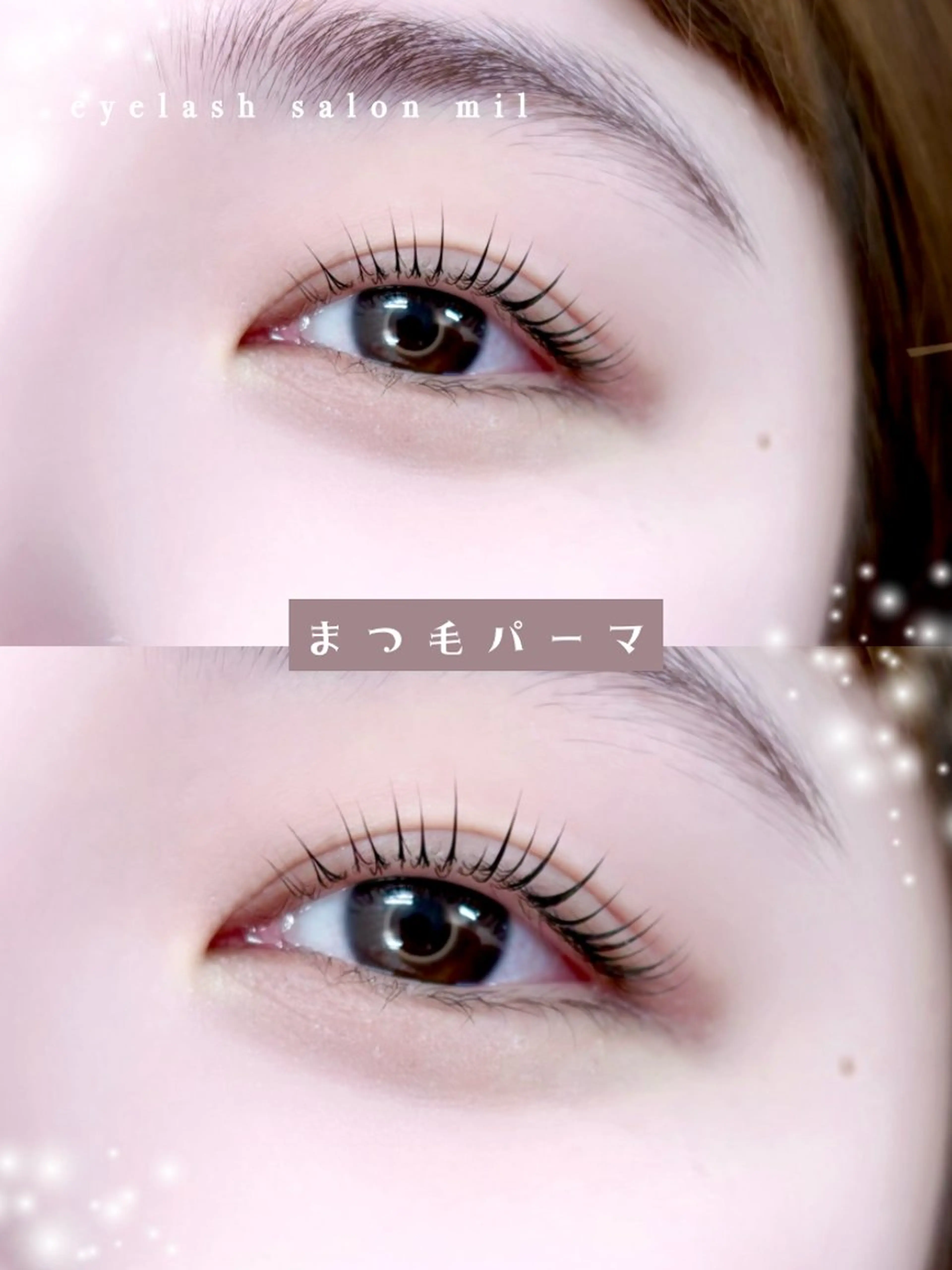 マツエク・マツパ マツパ mil❤︎ Kahoのマツエク・マツパデザイン