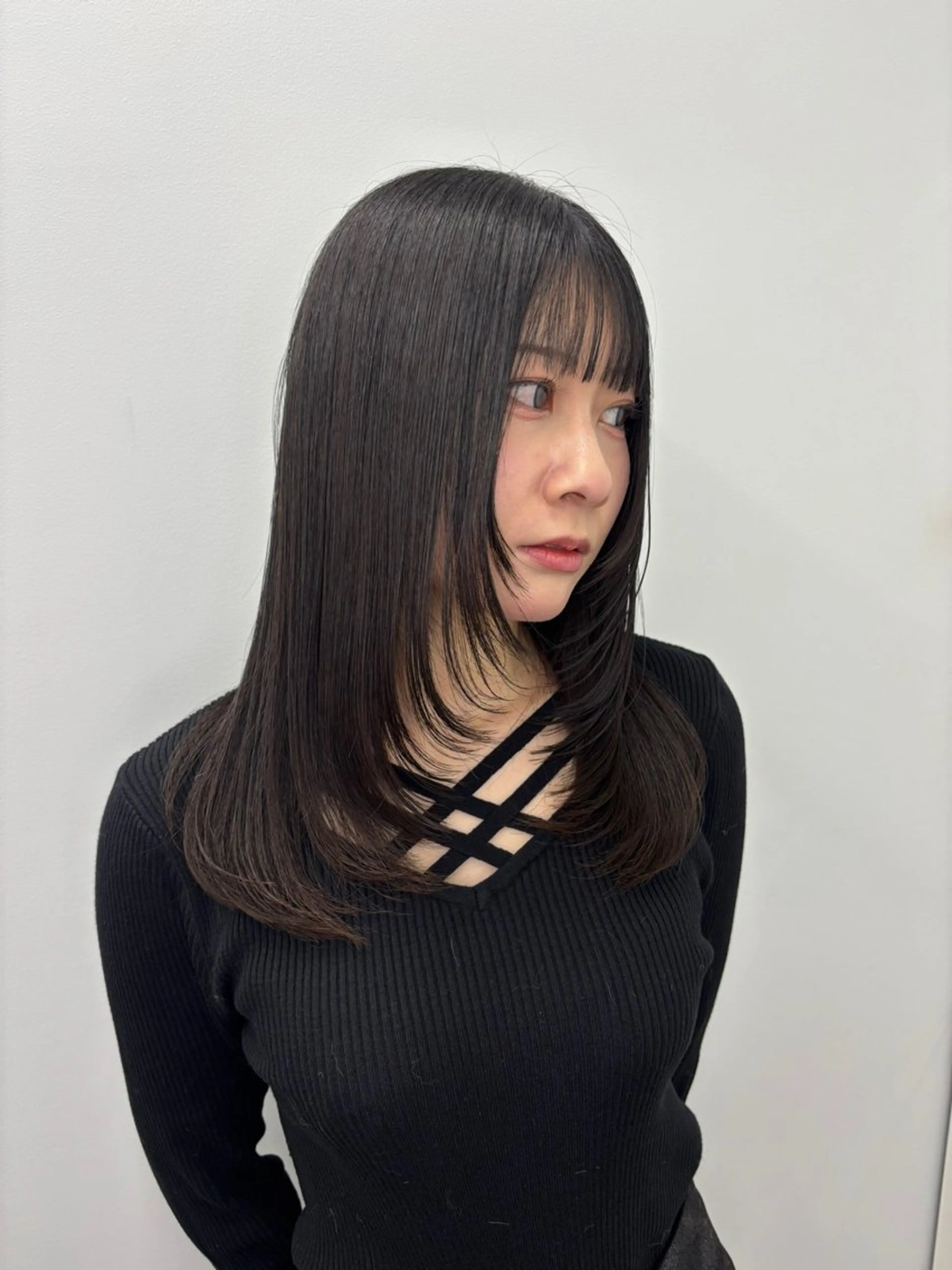 セミロング カット トリートメント ROCCO east / りんなのヘアスタイル