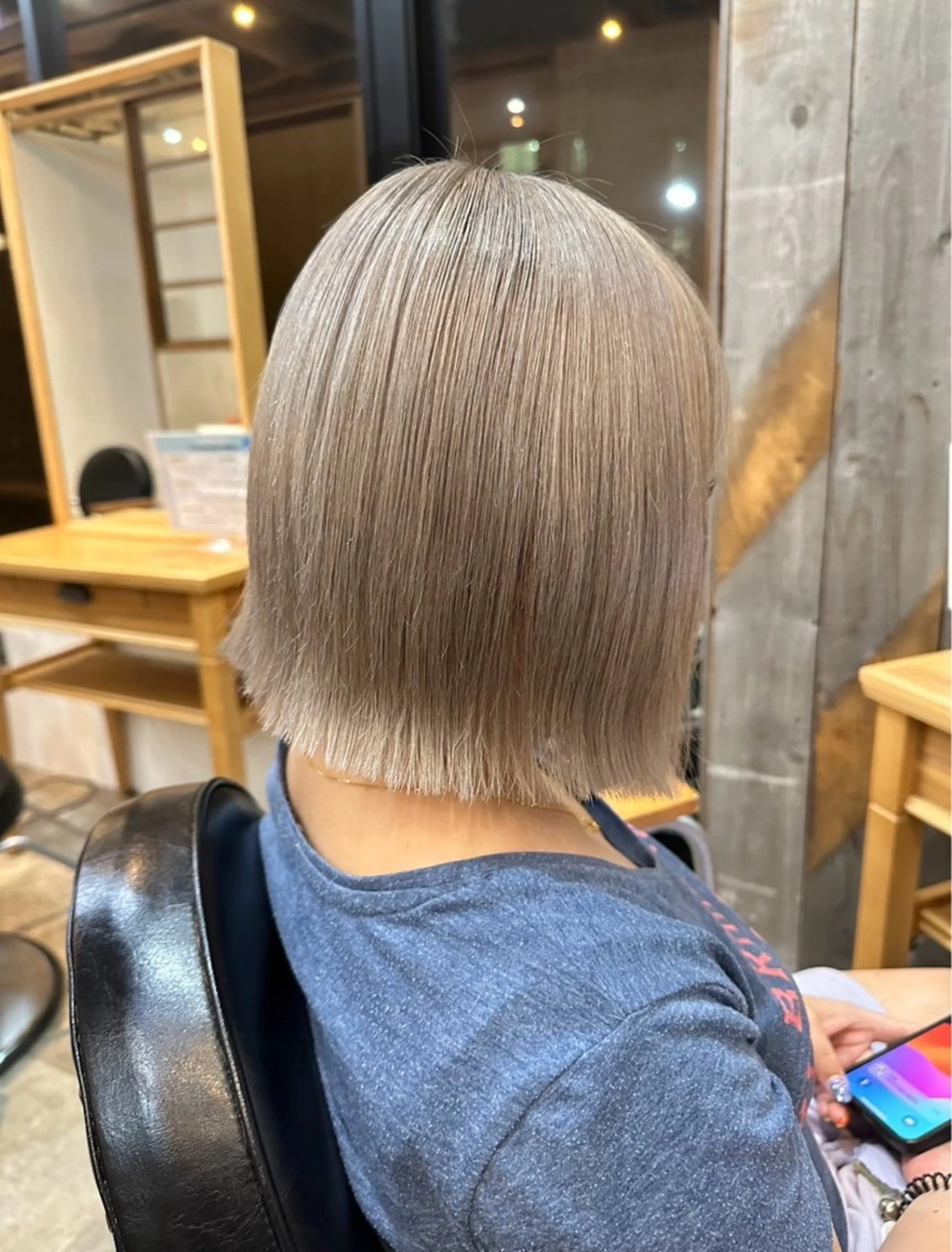 ショート 艶カラー 🩵NATSUKIのヘアスタイル