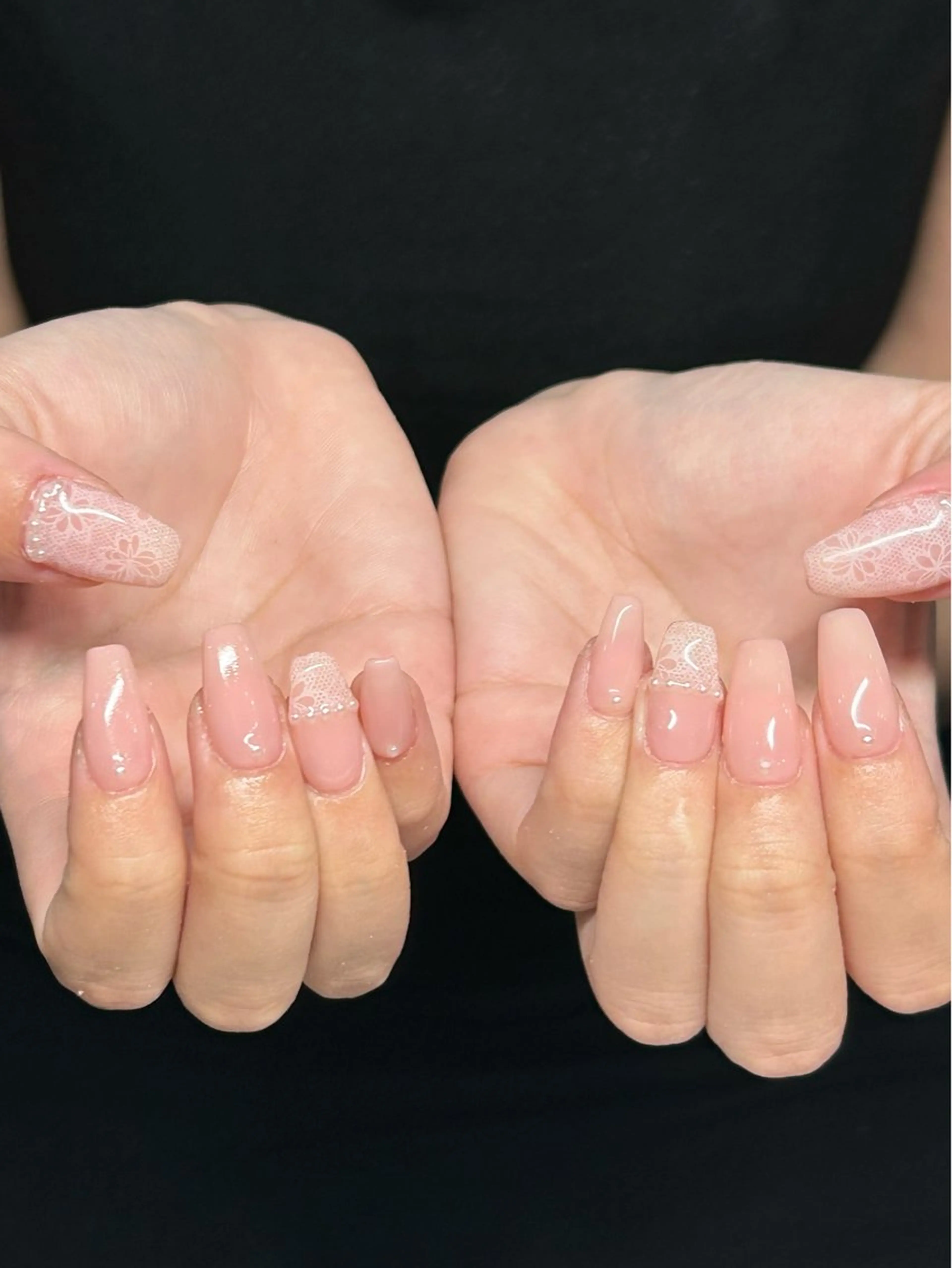 ネイル レース ハンドネイル IROHA NAIL 愛音のネイルデザイン