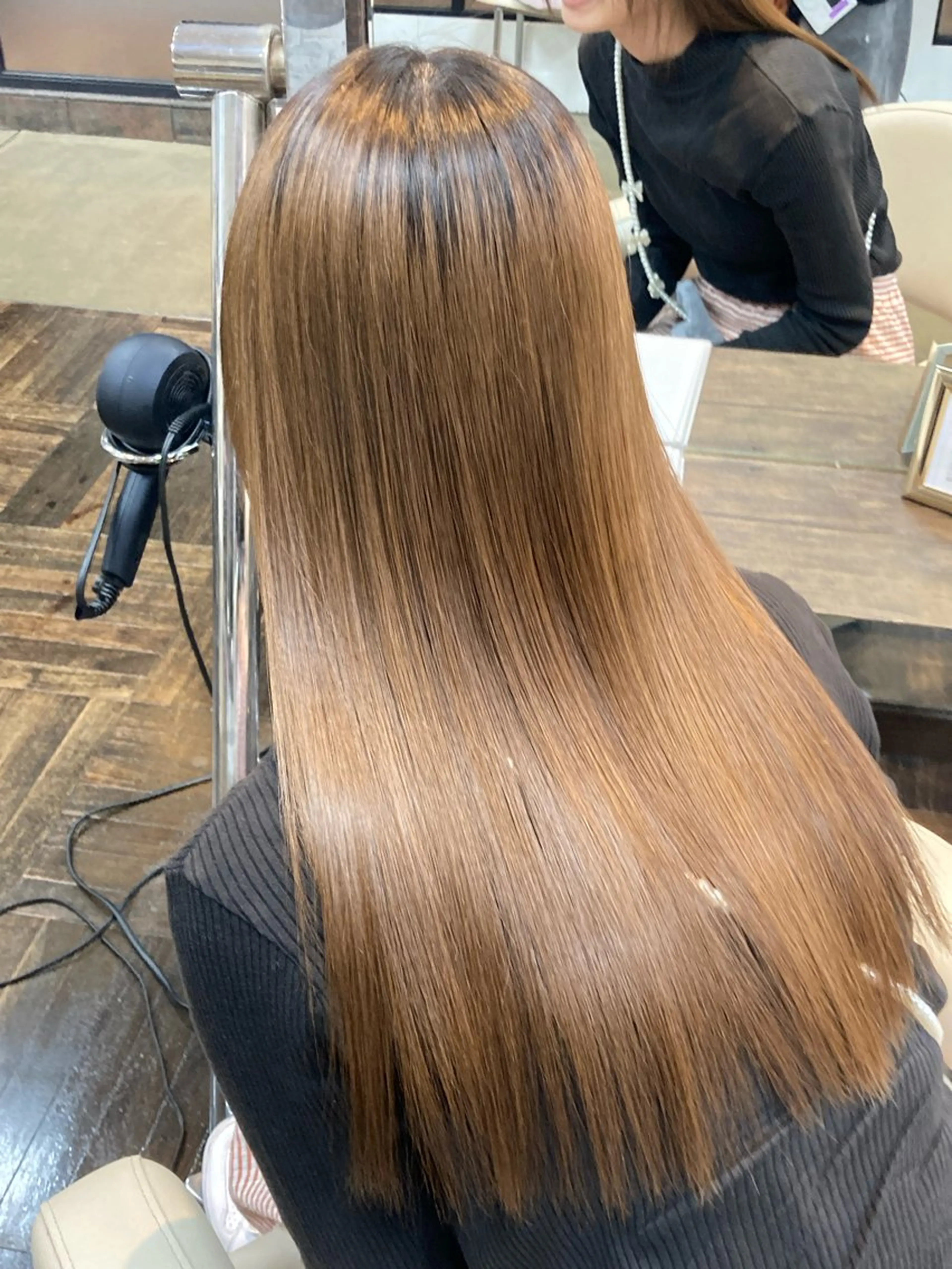 ミディアム 阿倍野/髪質改善 /縮毛矯正/坪田幸広のヘアスタイル