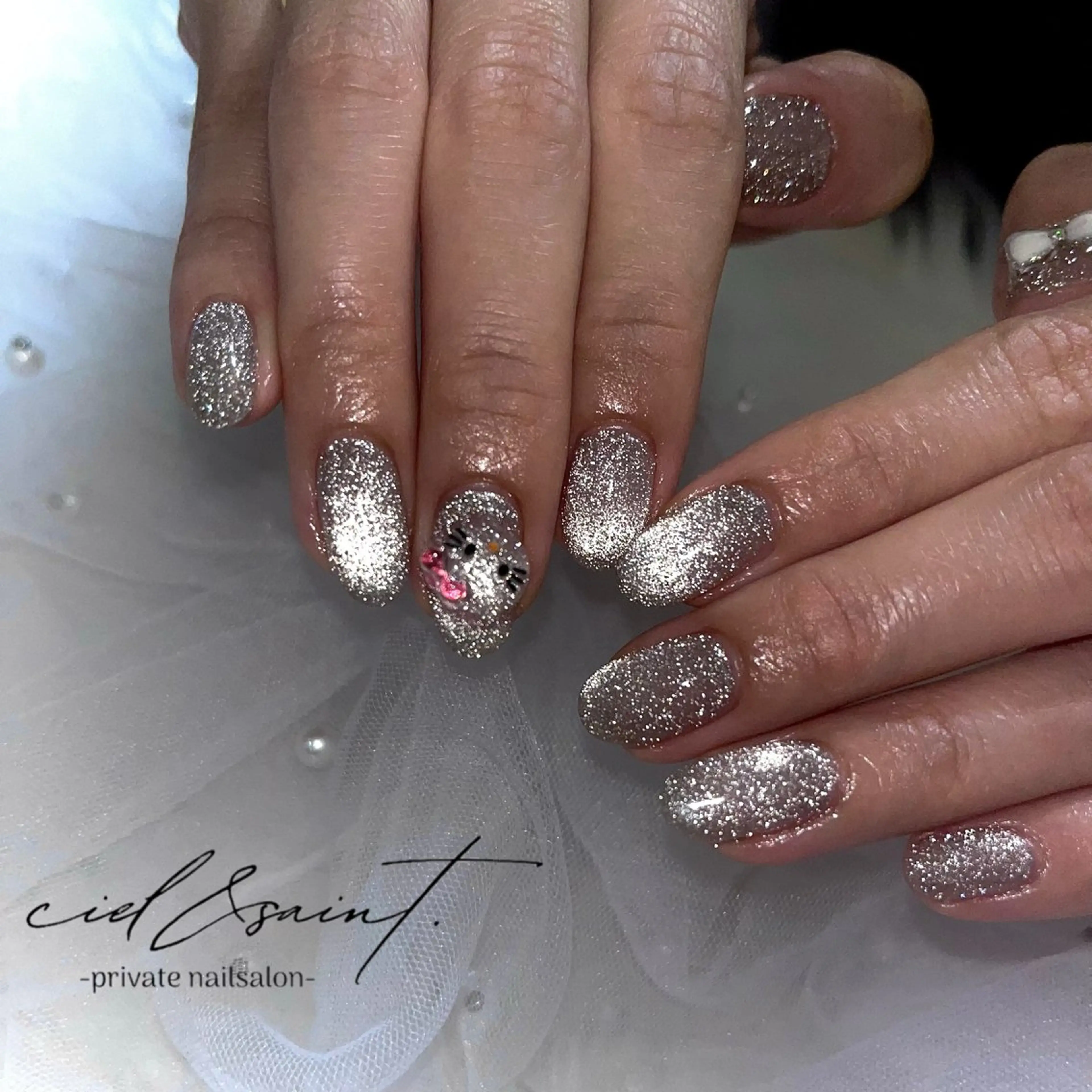 ネイル ハンドネイル nail salon ciel&saintのネイルデザイン