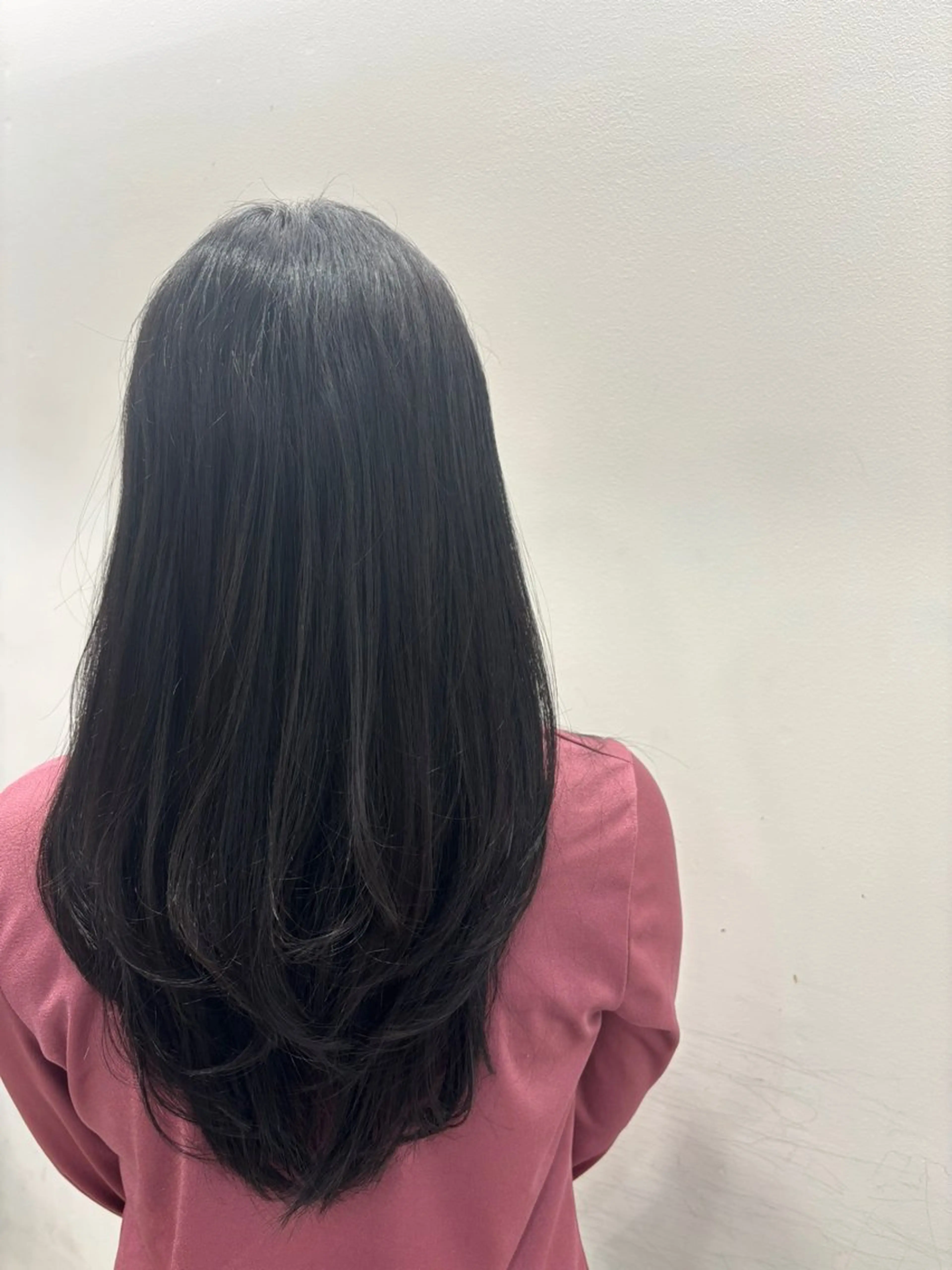 セミロング トリートメント カット ヘアカラー 青木 翔海のヘアスタイル