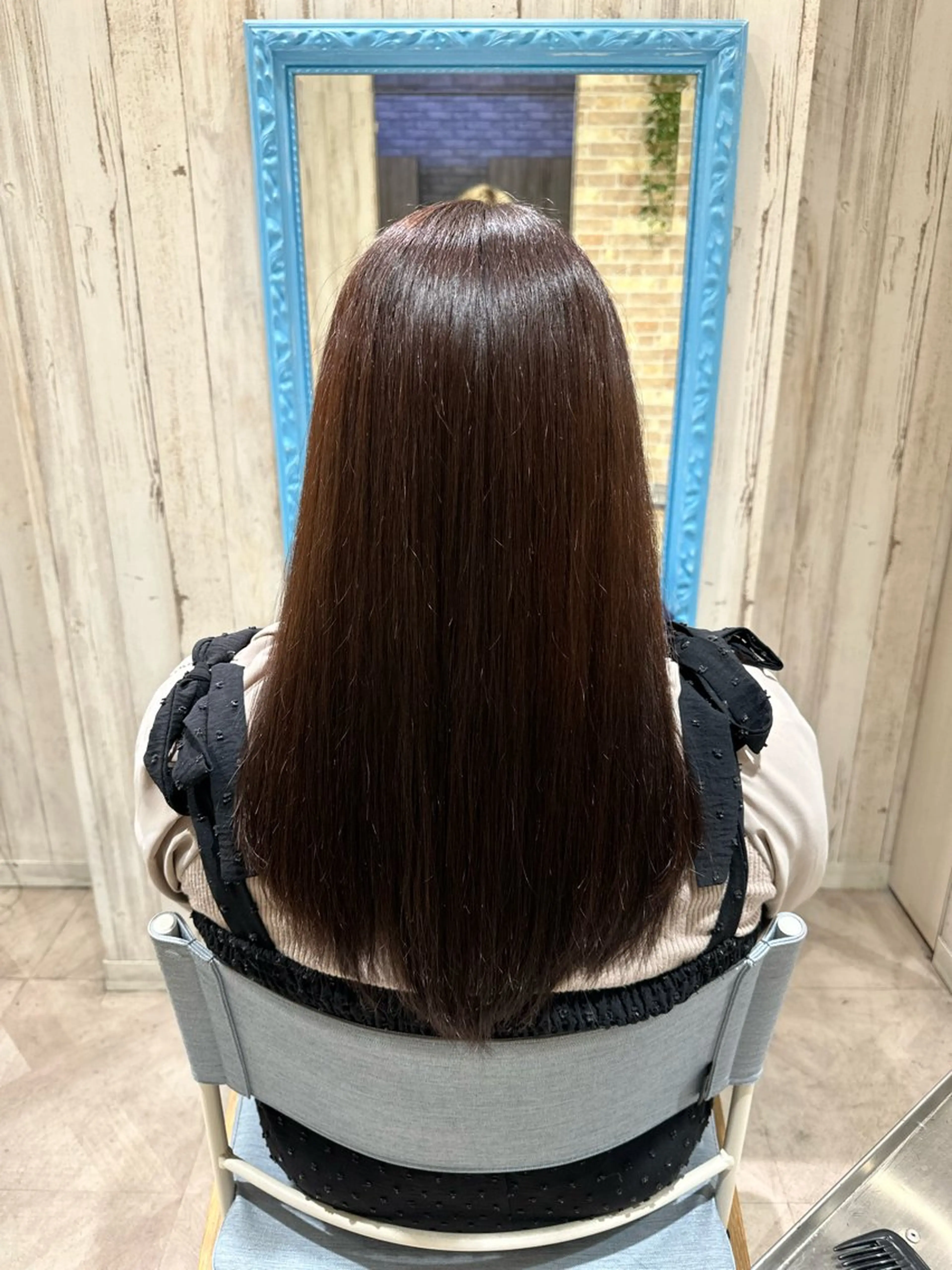 ロング カット ヘアカラー 【✨髪質改善✨】 西岡　航成のヘアスタイル