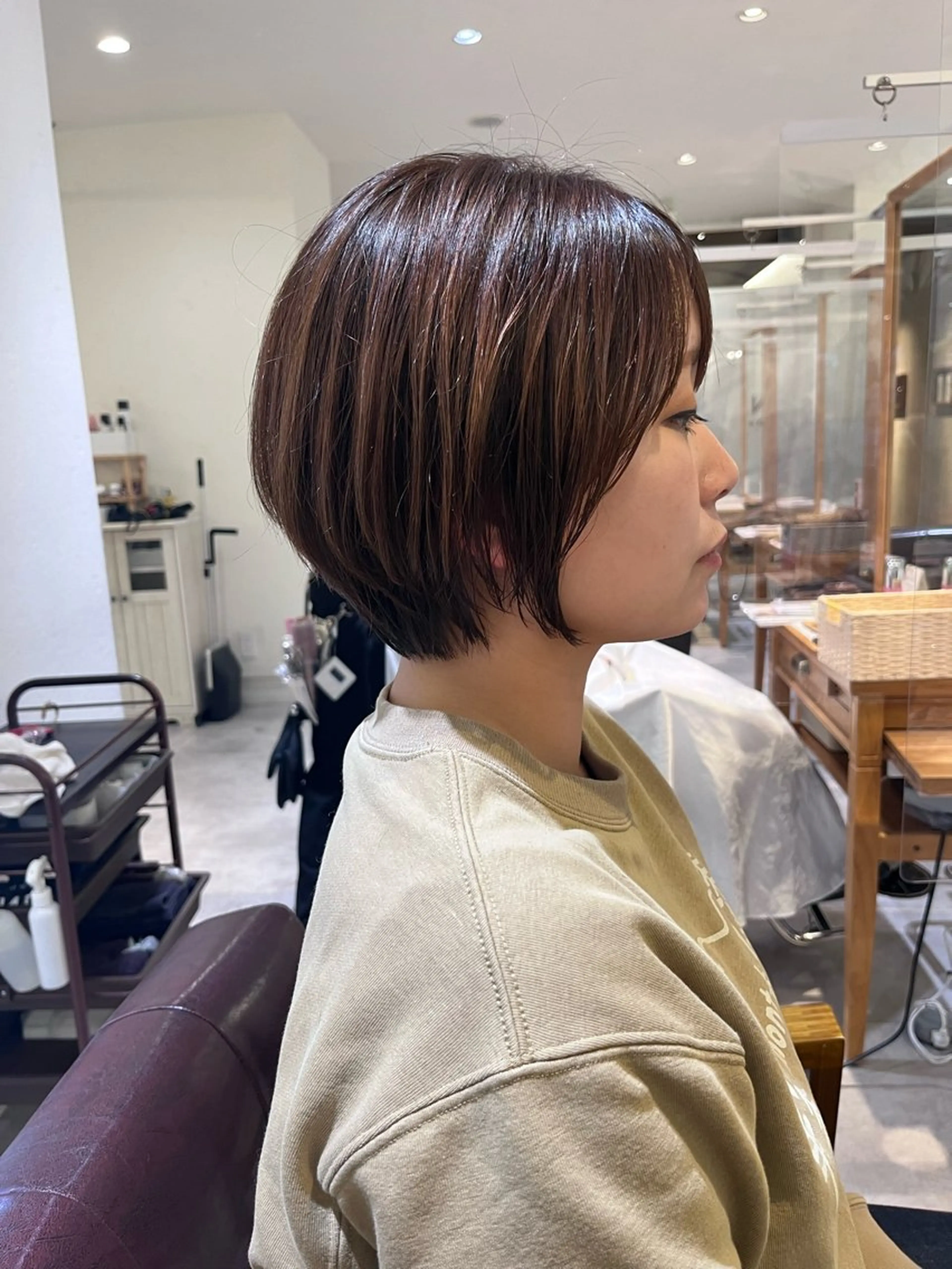 ショート カラー KAORU/絹髪 /髪質改善/奈良のヘアスタイル