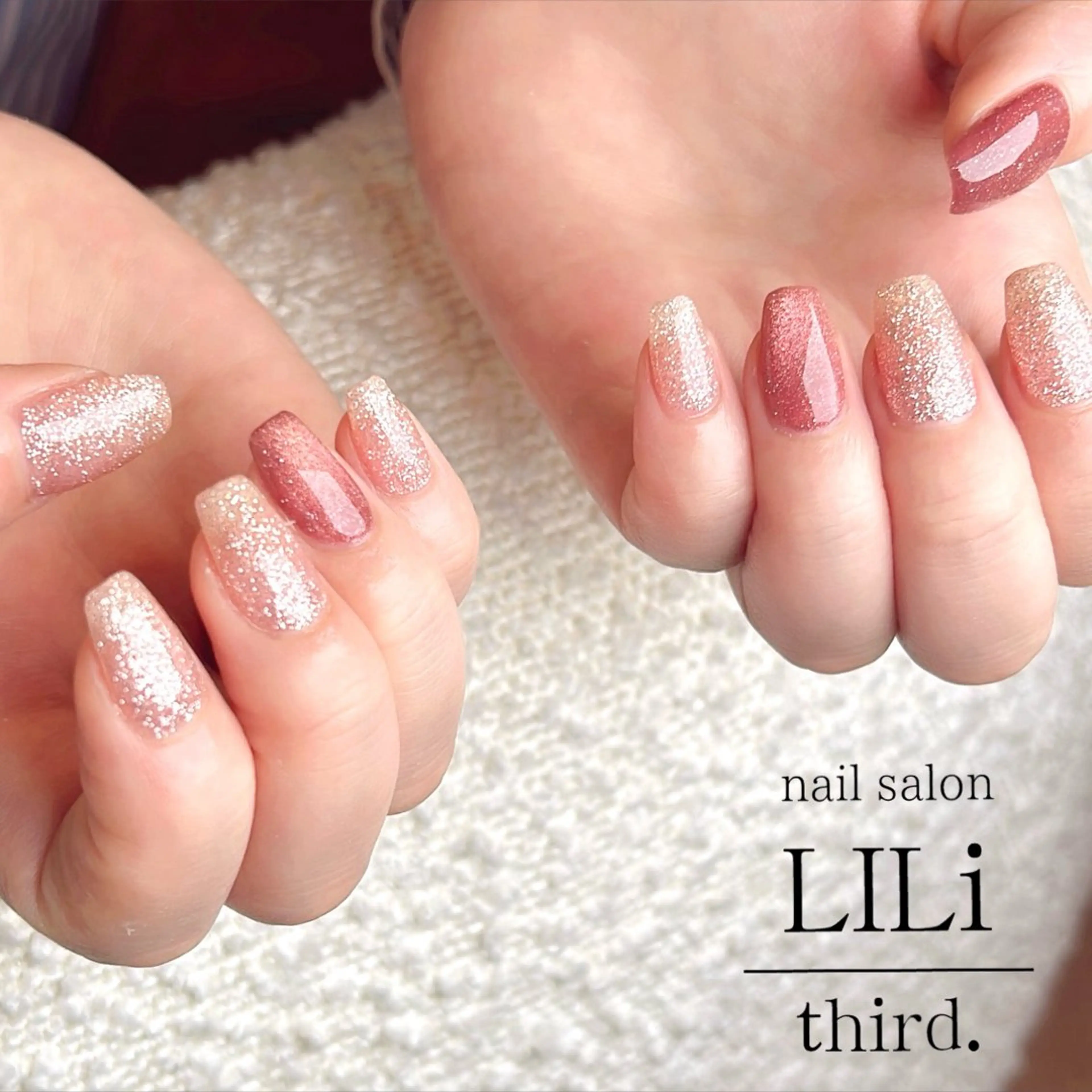 ネイル フラッシュネイル マグネットネイル ハンドネイル Saya ᵕ̈*のネイルデザイン