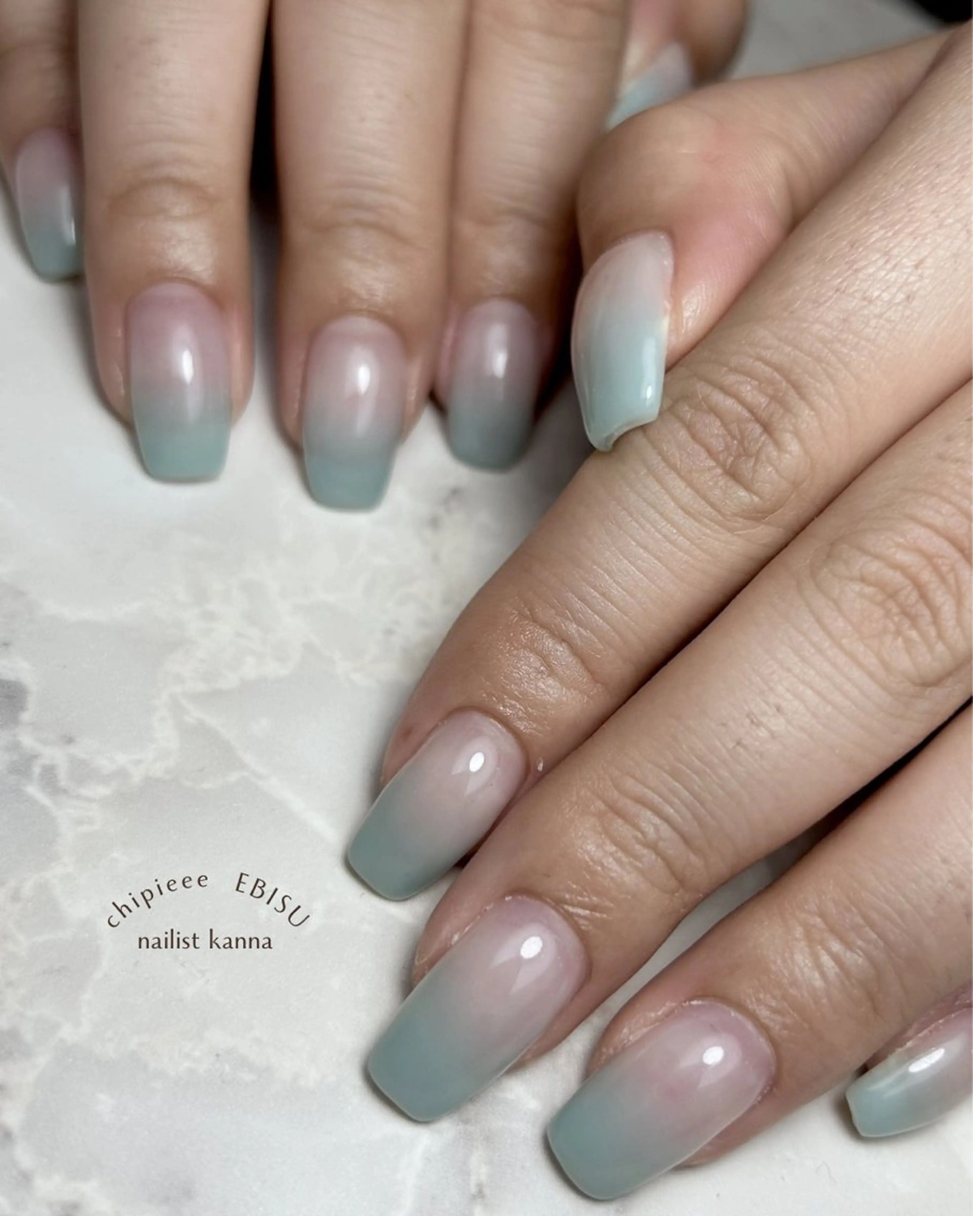 ネイル ハンドネイル フットネイル chipieee EBISUkannaのネイルデザイン
