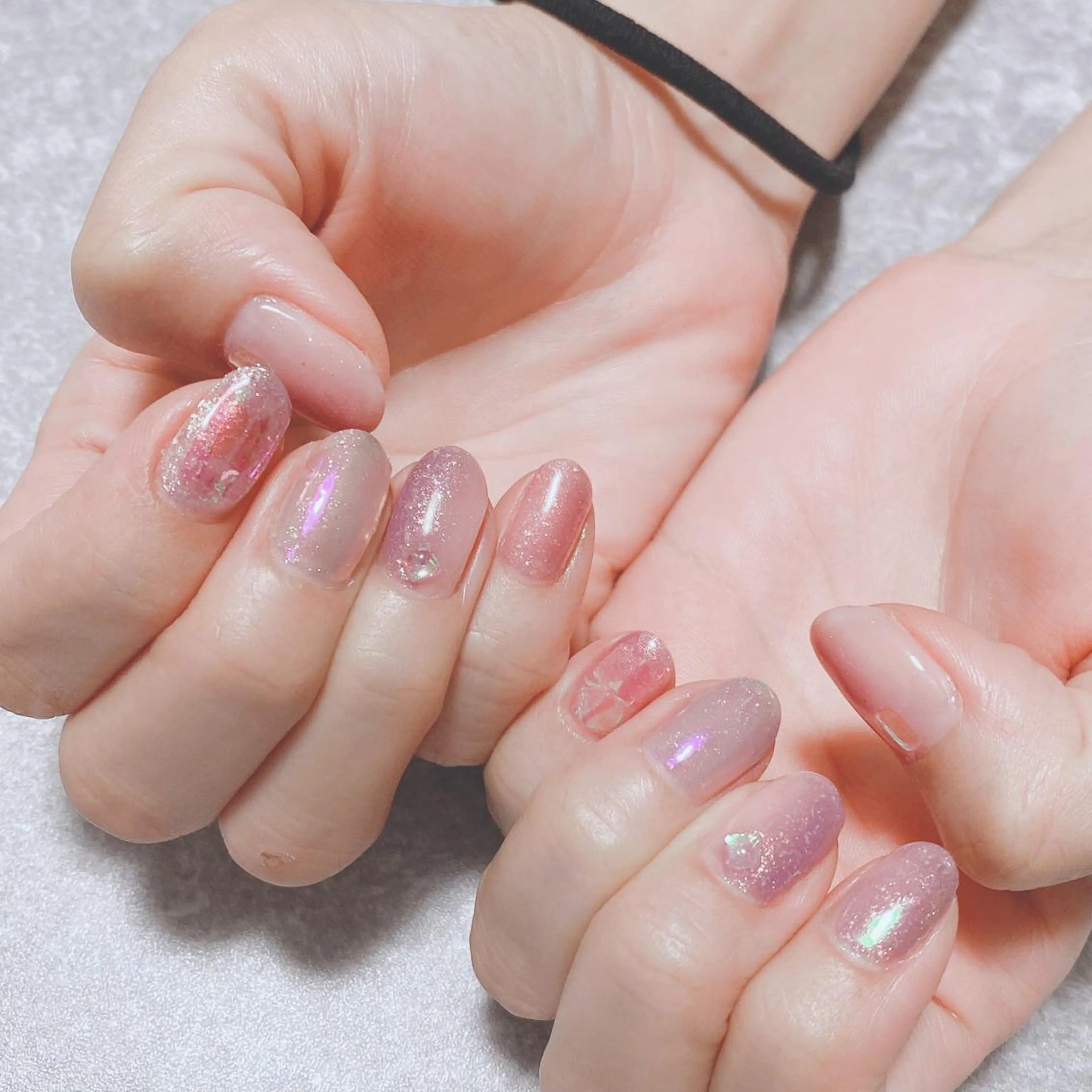 ネイル 田口 美奈のヘアスタイル