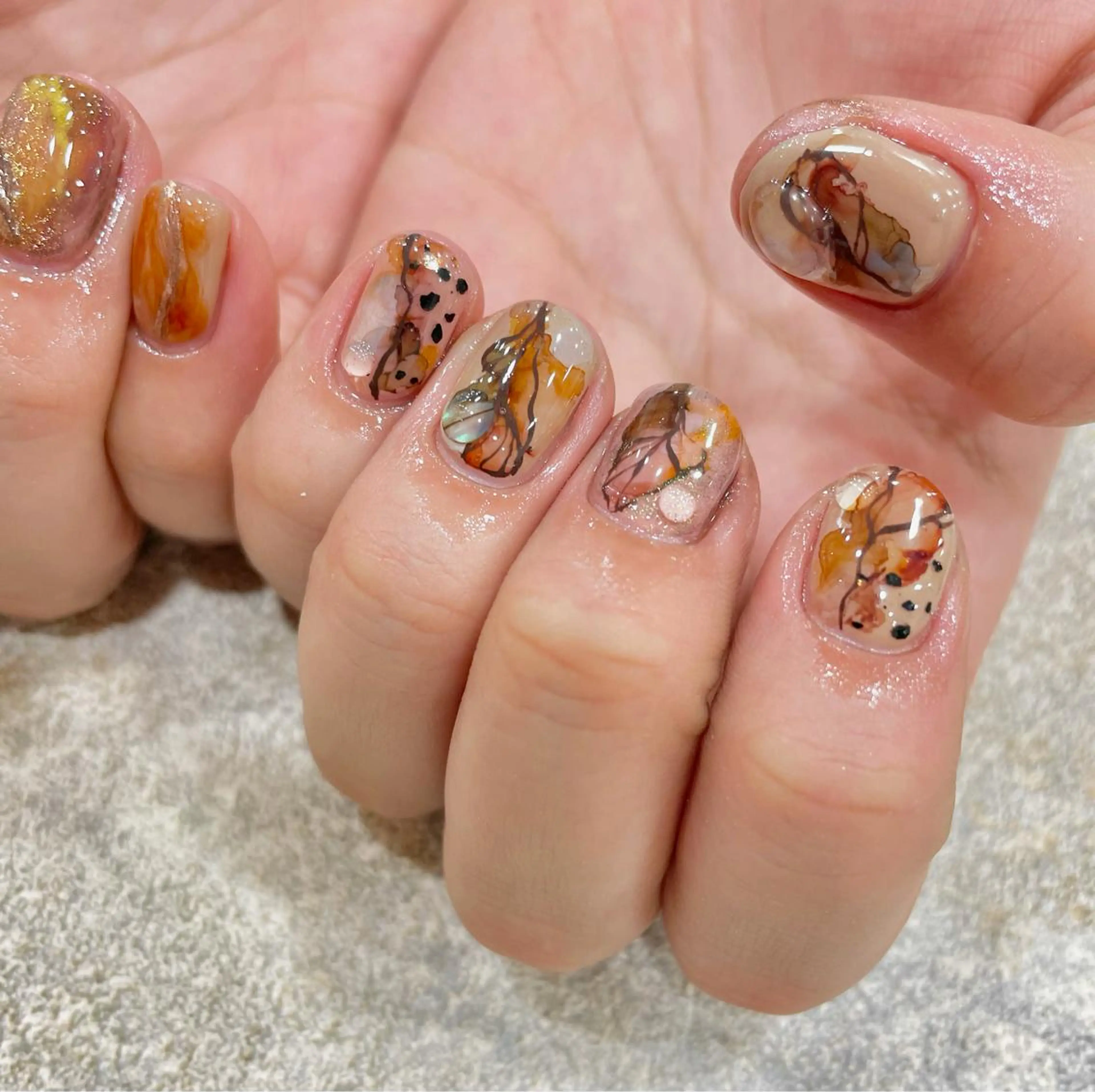 ネイル nuk.所属・坂本 萌のネイルデザイン