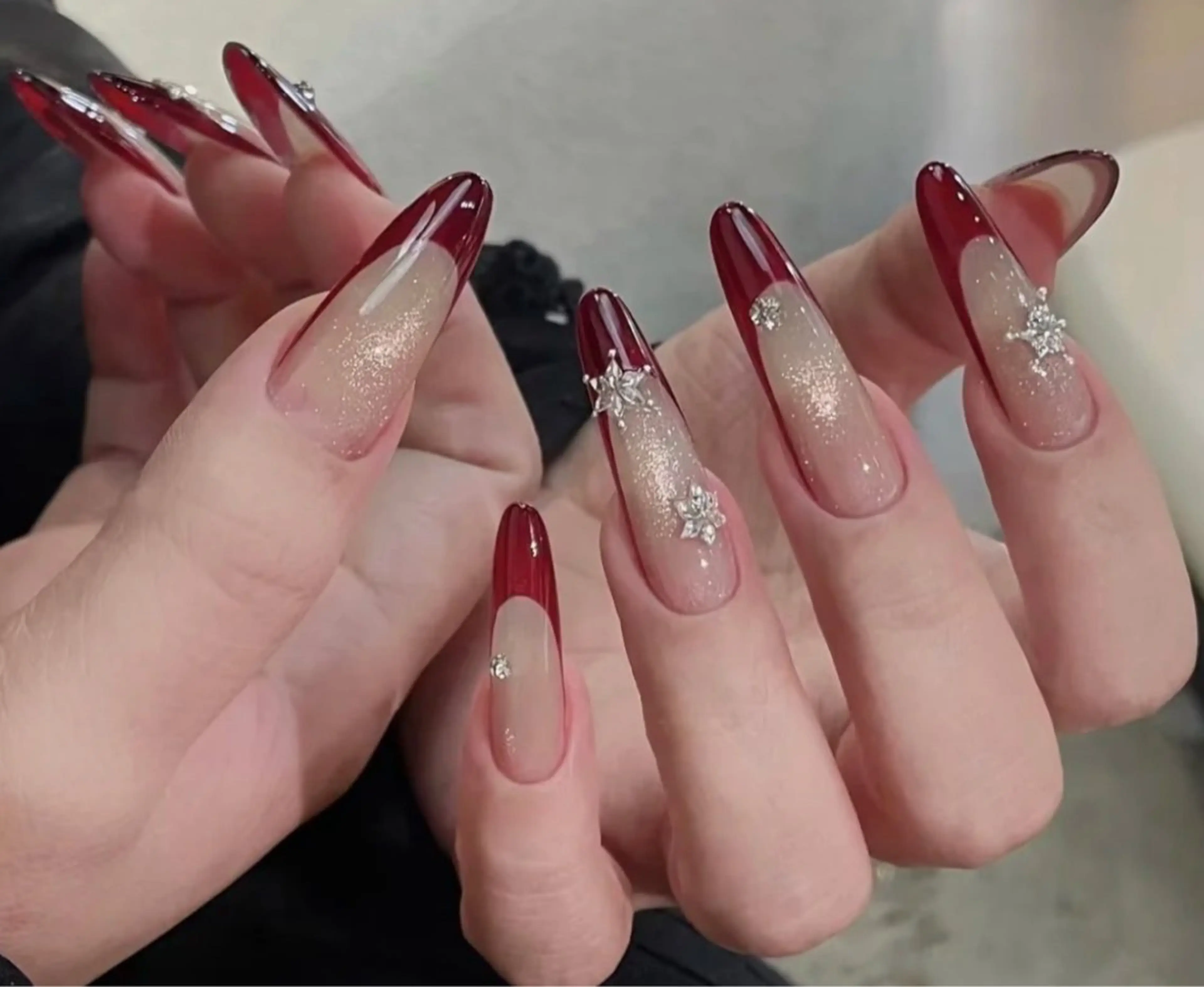 ネイル ハンドネイル 長さだし専門店 M2　rikaのネイルデザイン