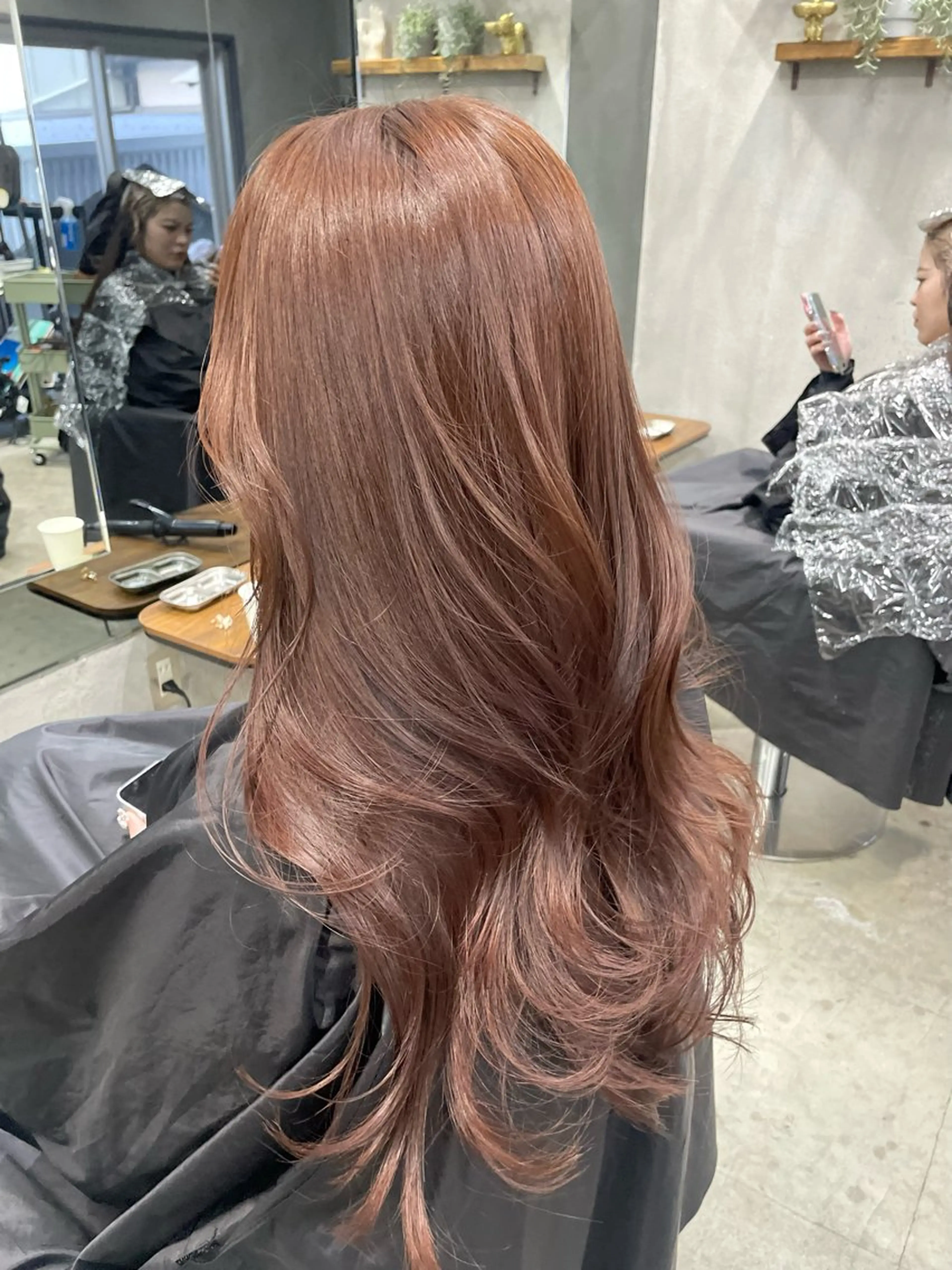 ロング カラー レイヤーカット AIRI layer cut hairのヘアスタイル