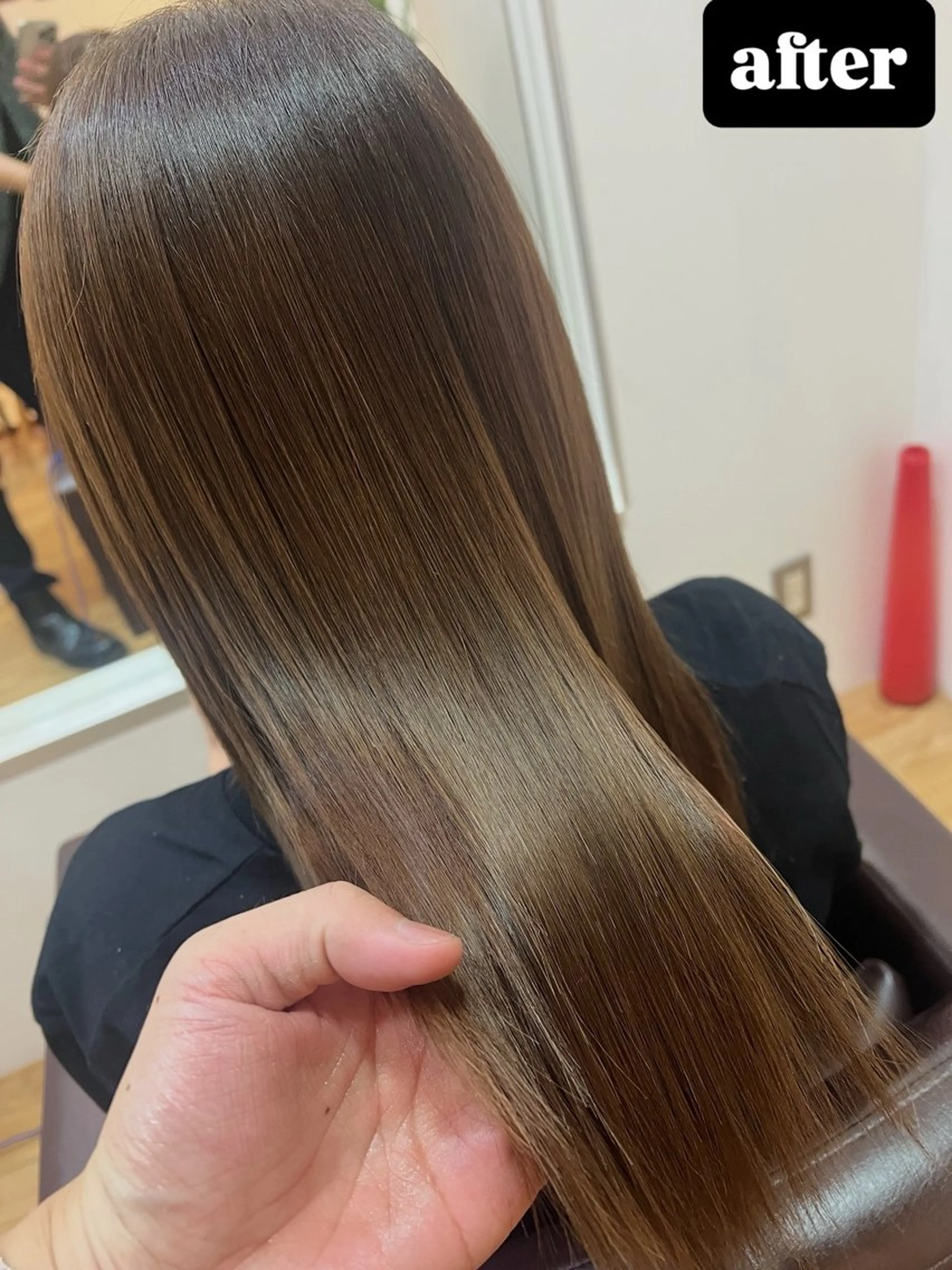 ミディアム カラー ヘアカラー 堀井 凌平のヘアスタイル