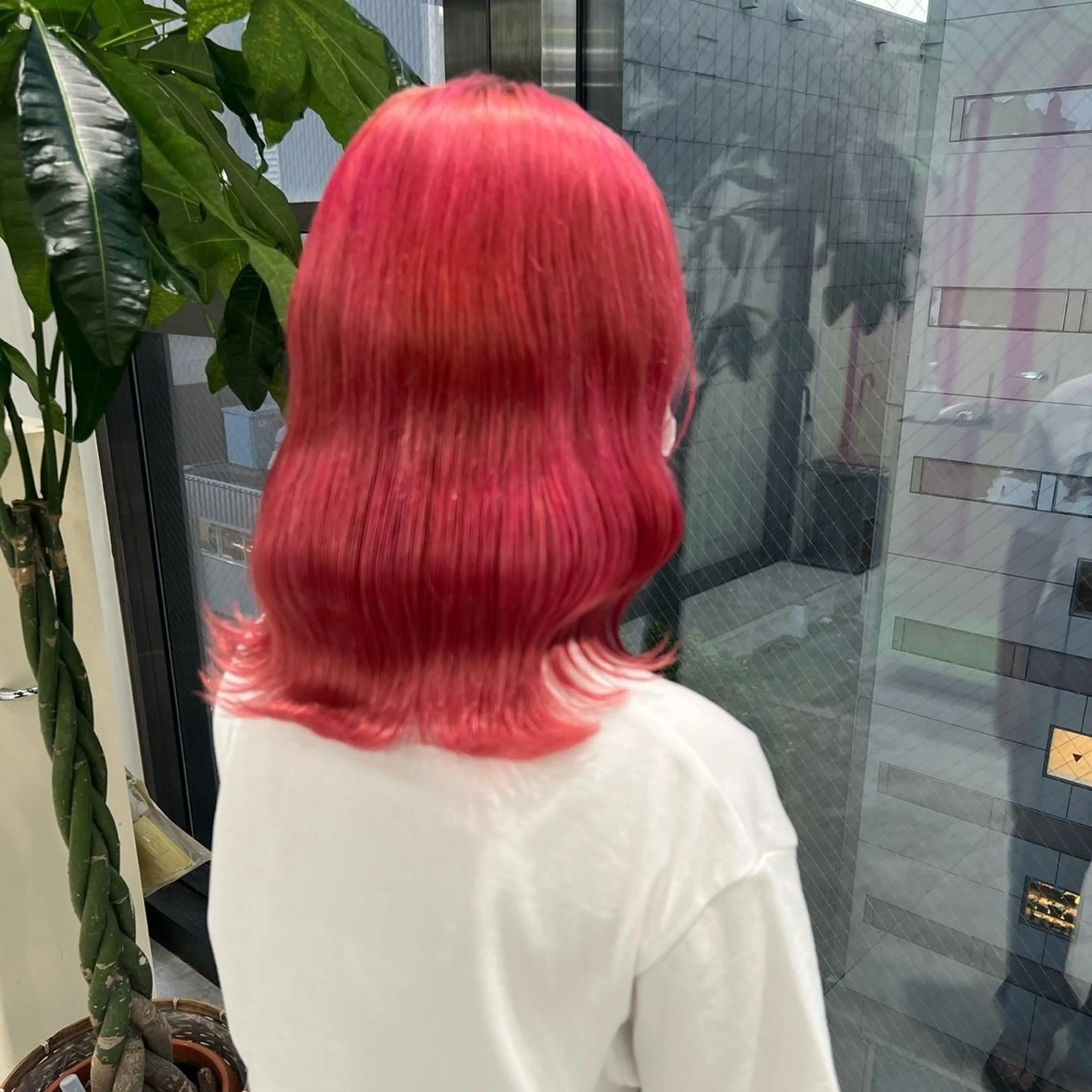 ミディアム カラー パーマ ヘアアレンジ メンズ 🤍透明感カラー🤍 似合わせ🤍AINEのヘアスタイル