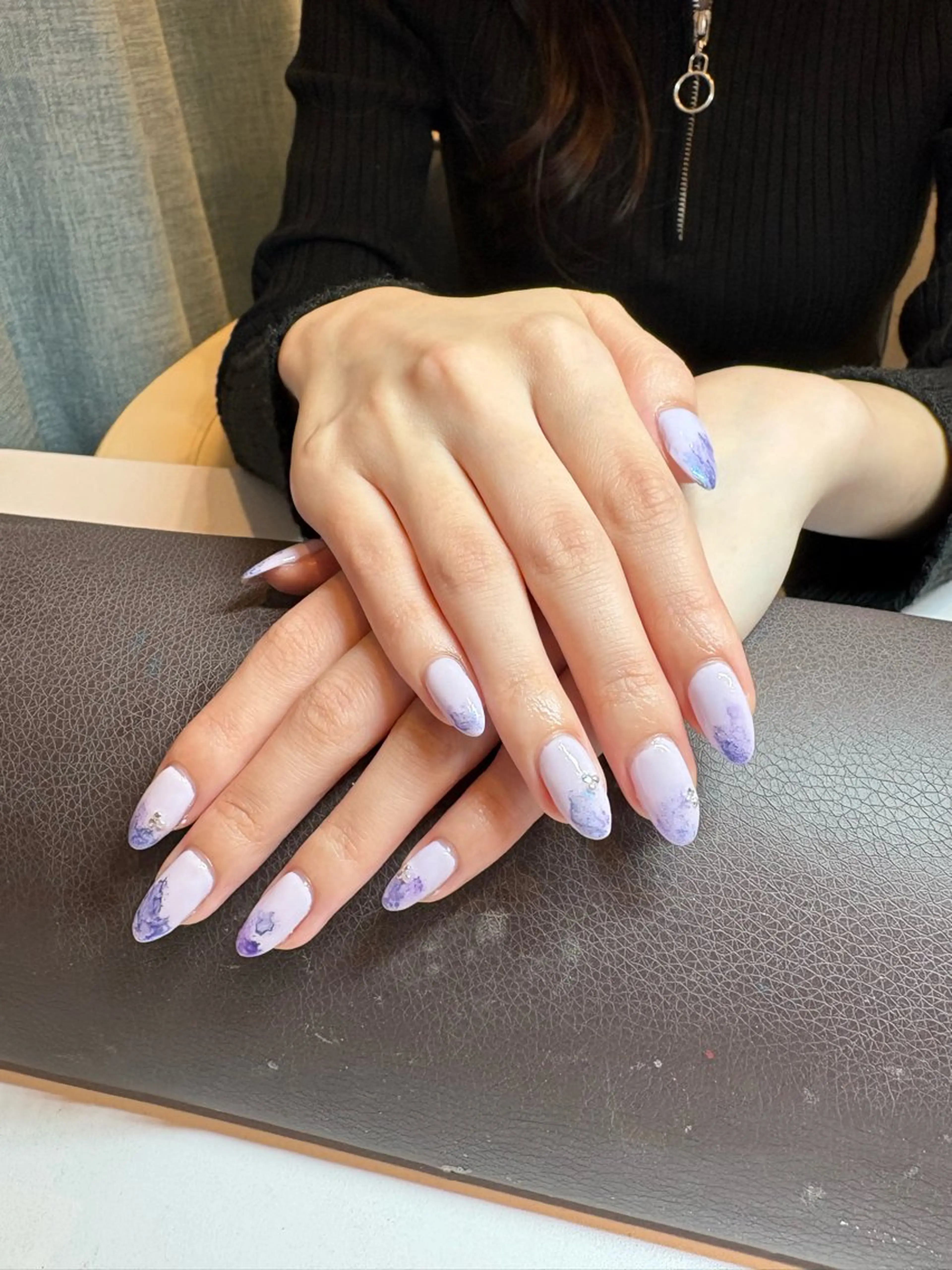 ネイル ニュアンスネイル ハンドネイル RIYU 🫧のヘアスタイル