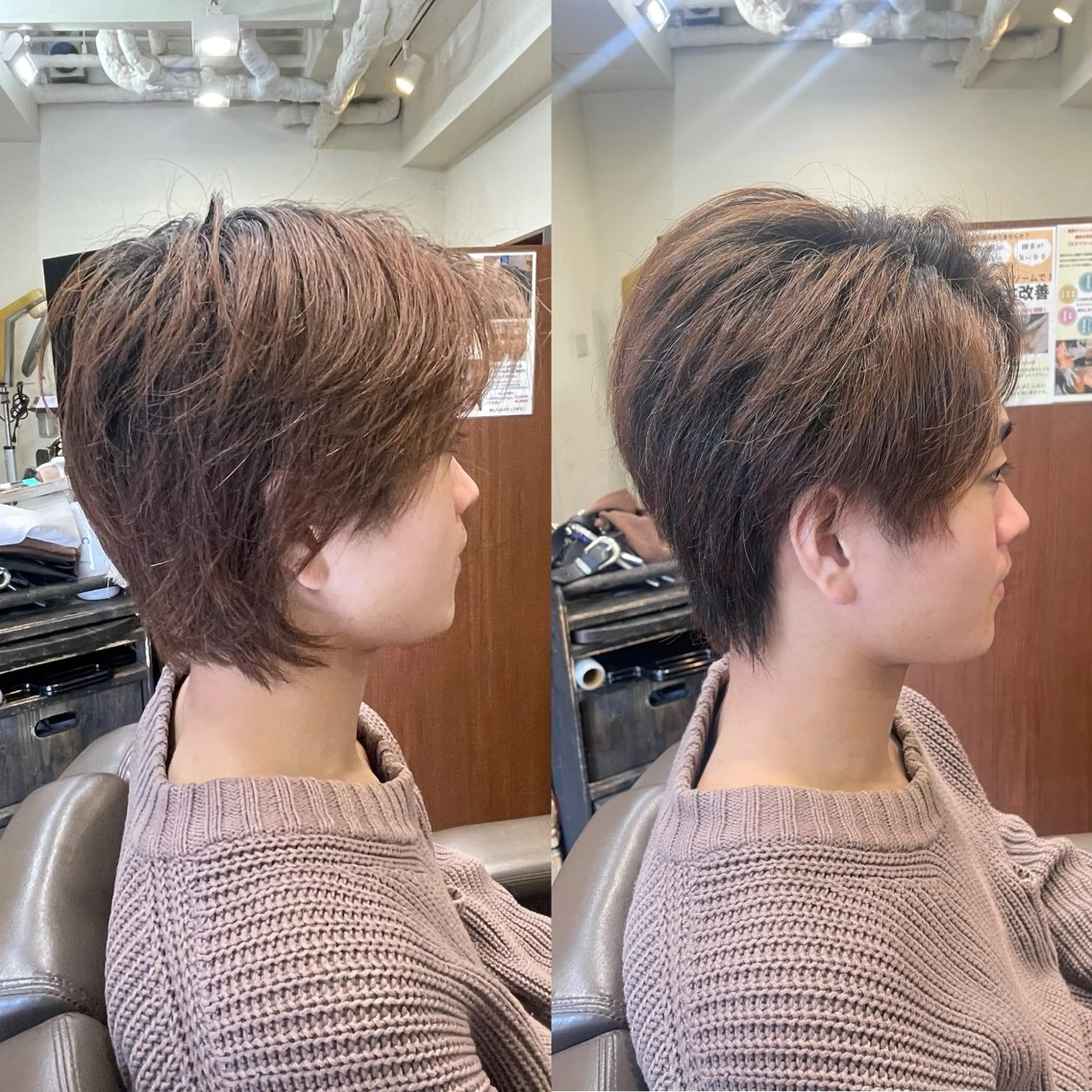 ショート メンズ 💈トレサンパ 💈金山駅✂︎愛実のヘアスタイル