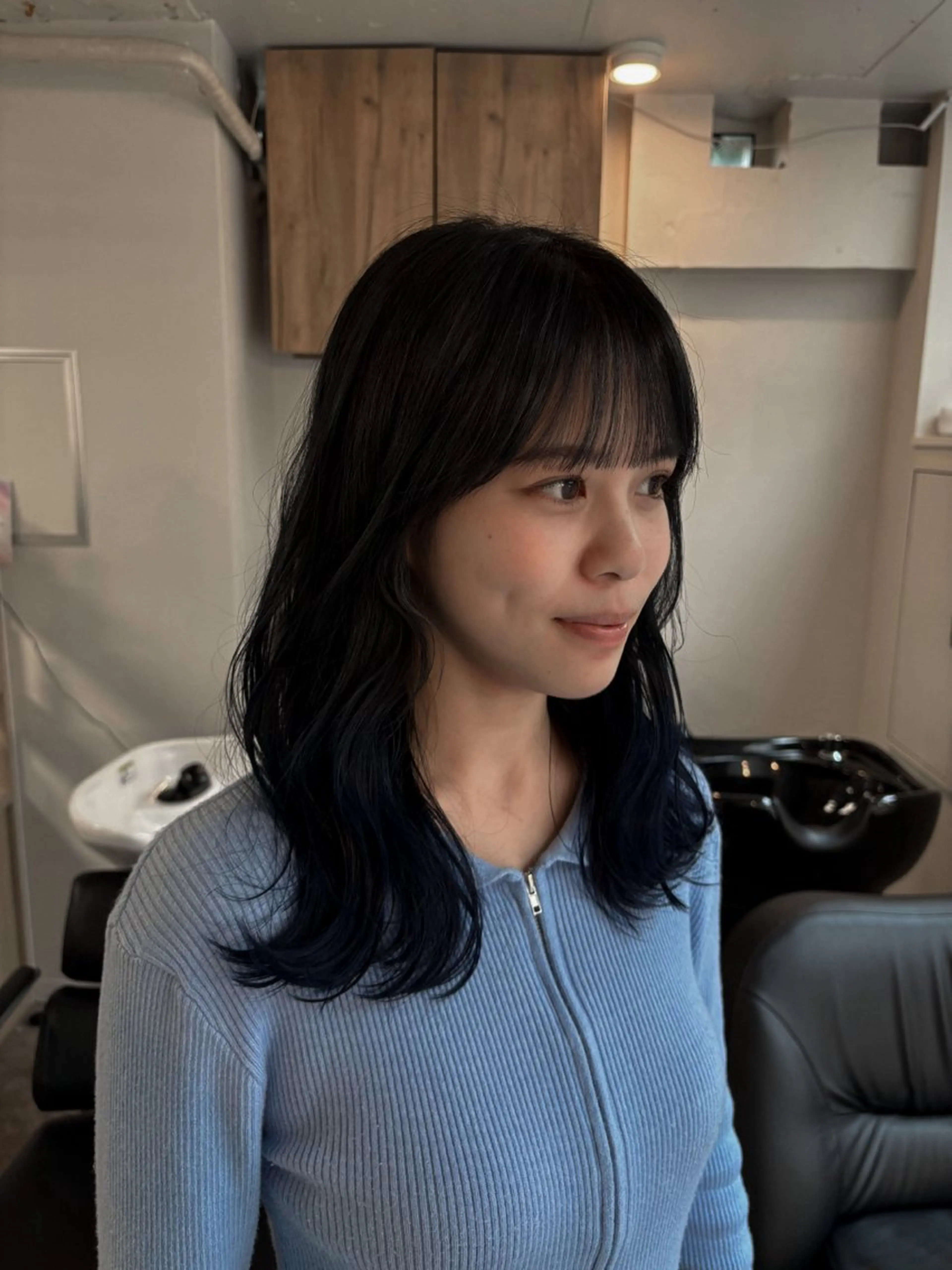 ミディアム 【抜け感ヘア🌿】 natuna.のヘアスタイル