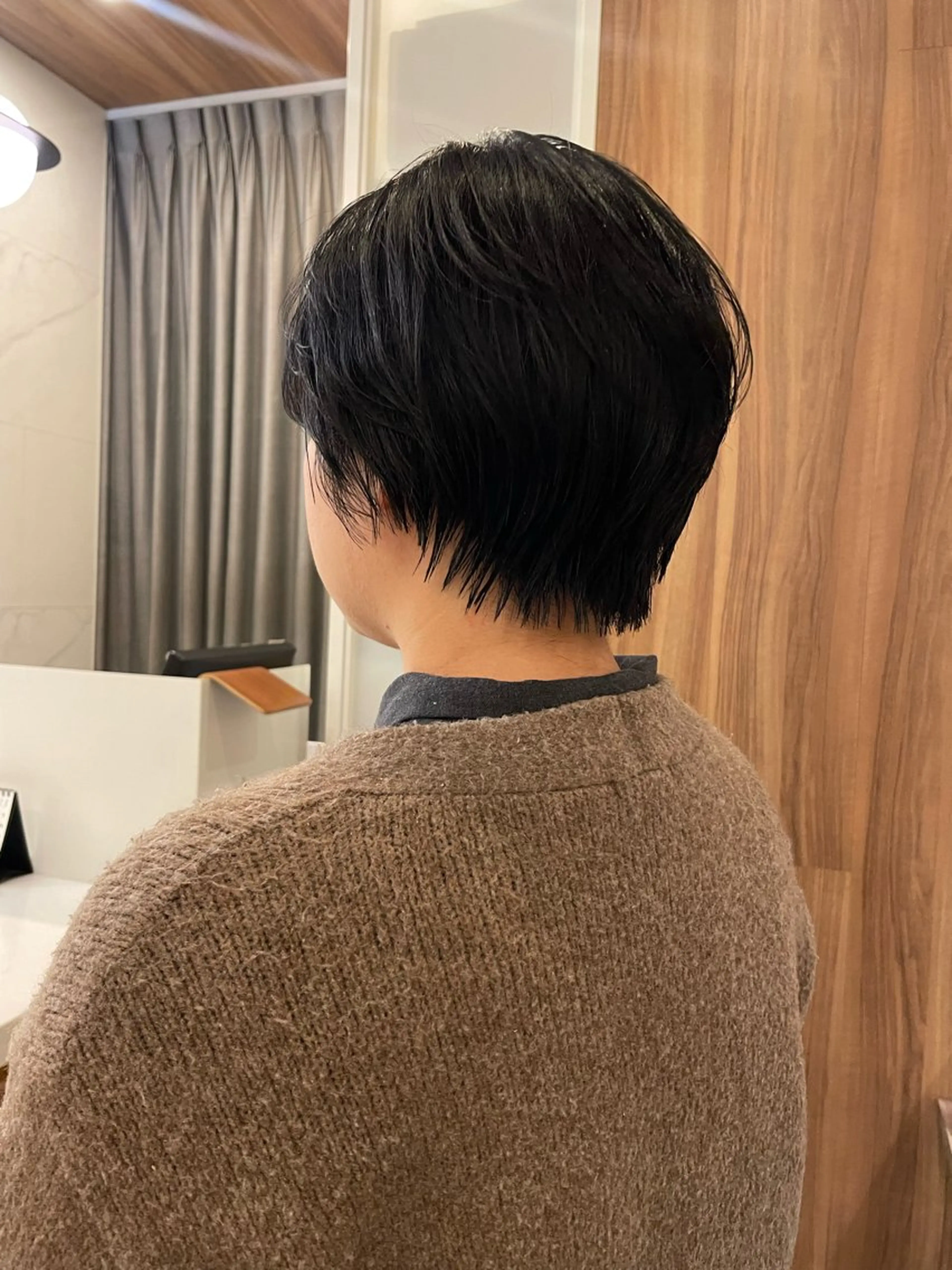 ショート ボブ ホノカのヘアスタイル