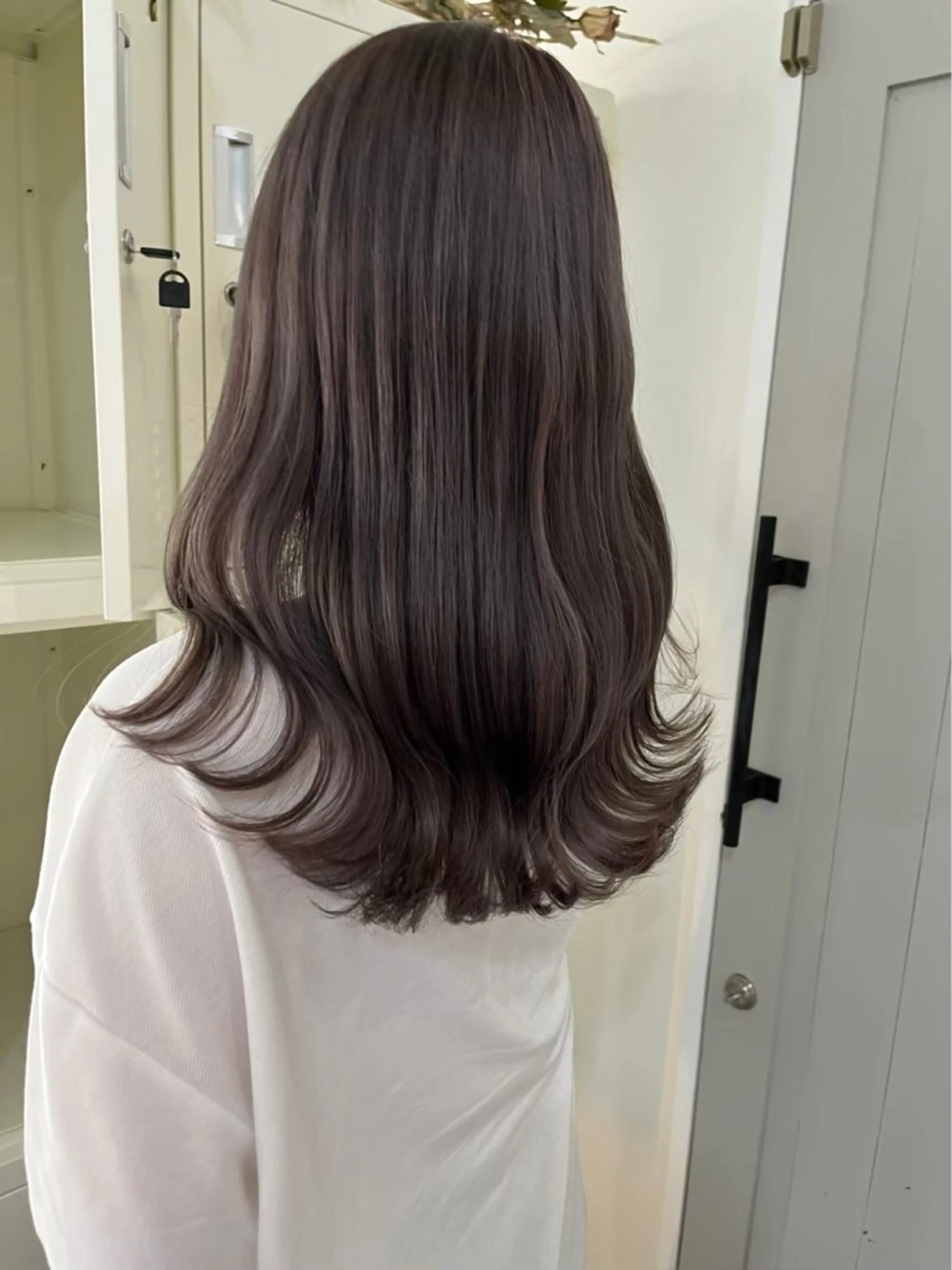 セミロング カラー chill’nclan所属・〖clan〗 ෆ˚*Yᑌᑎᗩ໒꒱·のヘアスタイル