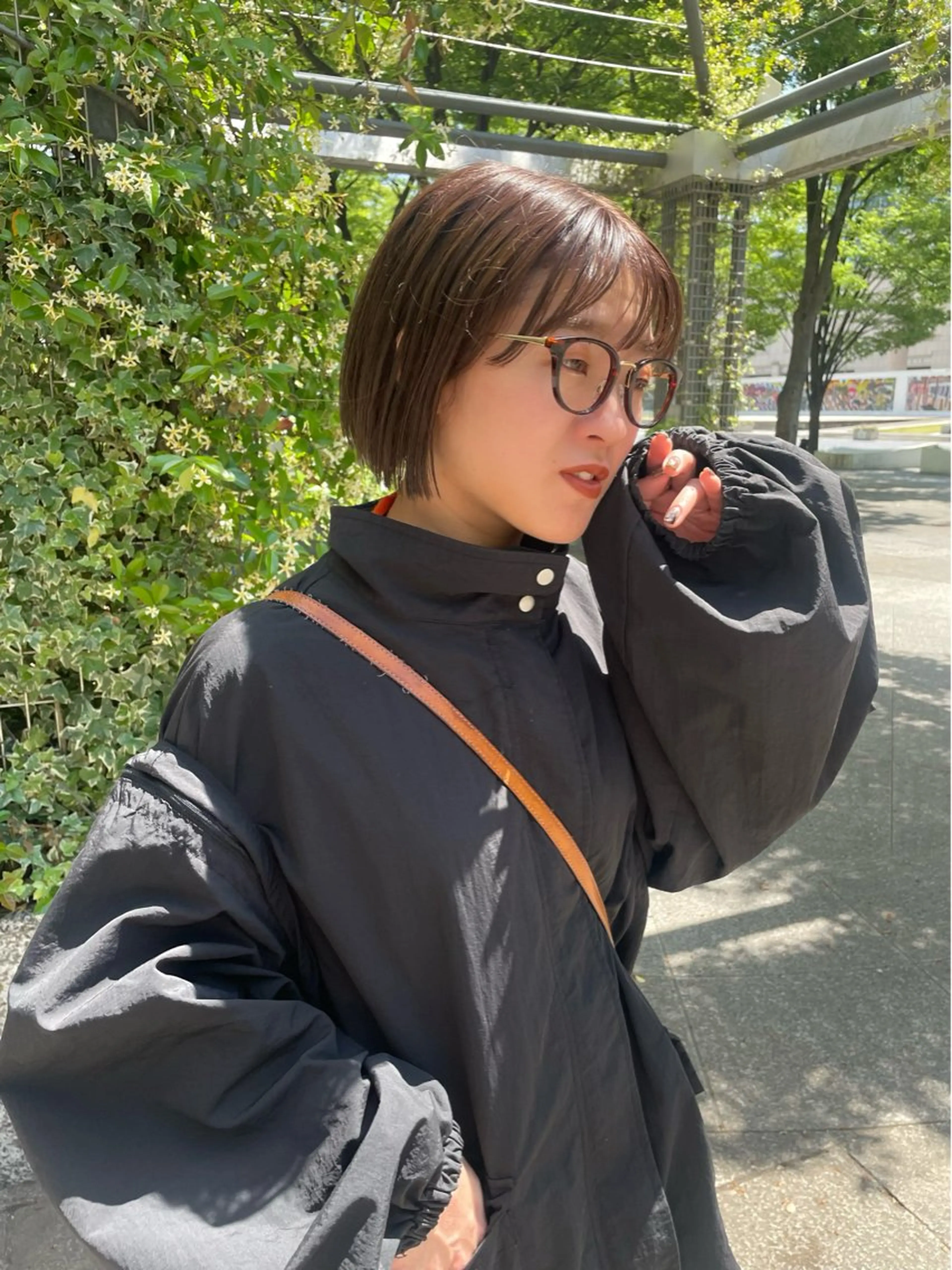 ショート 🎧パーソナルケア/ 透明感カラー/ミユのヘアスタイル