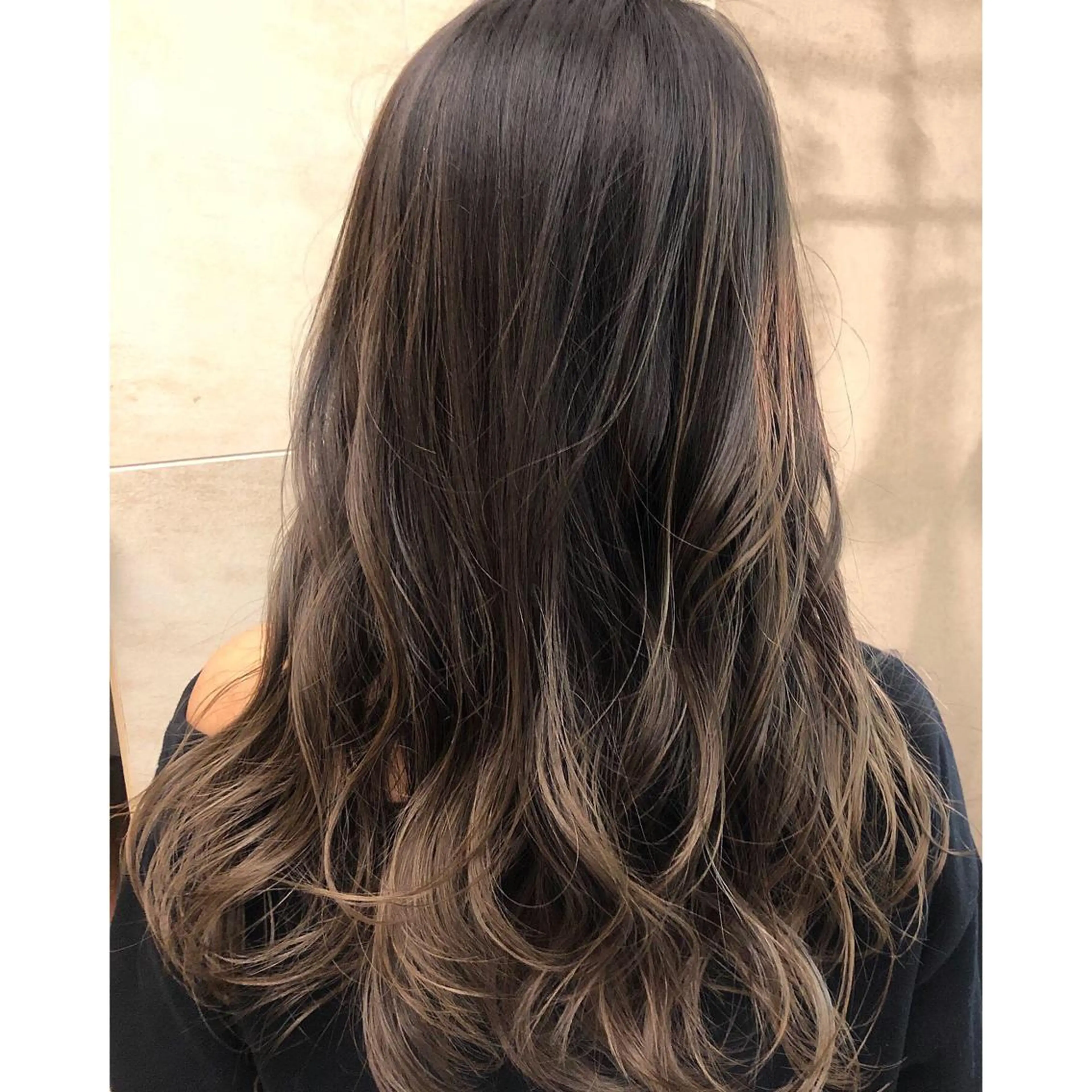 ロング カラー バレイヤージュ レイヤーカット 🌿ニュアンス/髪質 改善🌿Fukudaのヘアスタイル