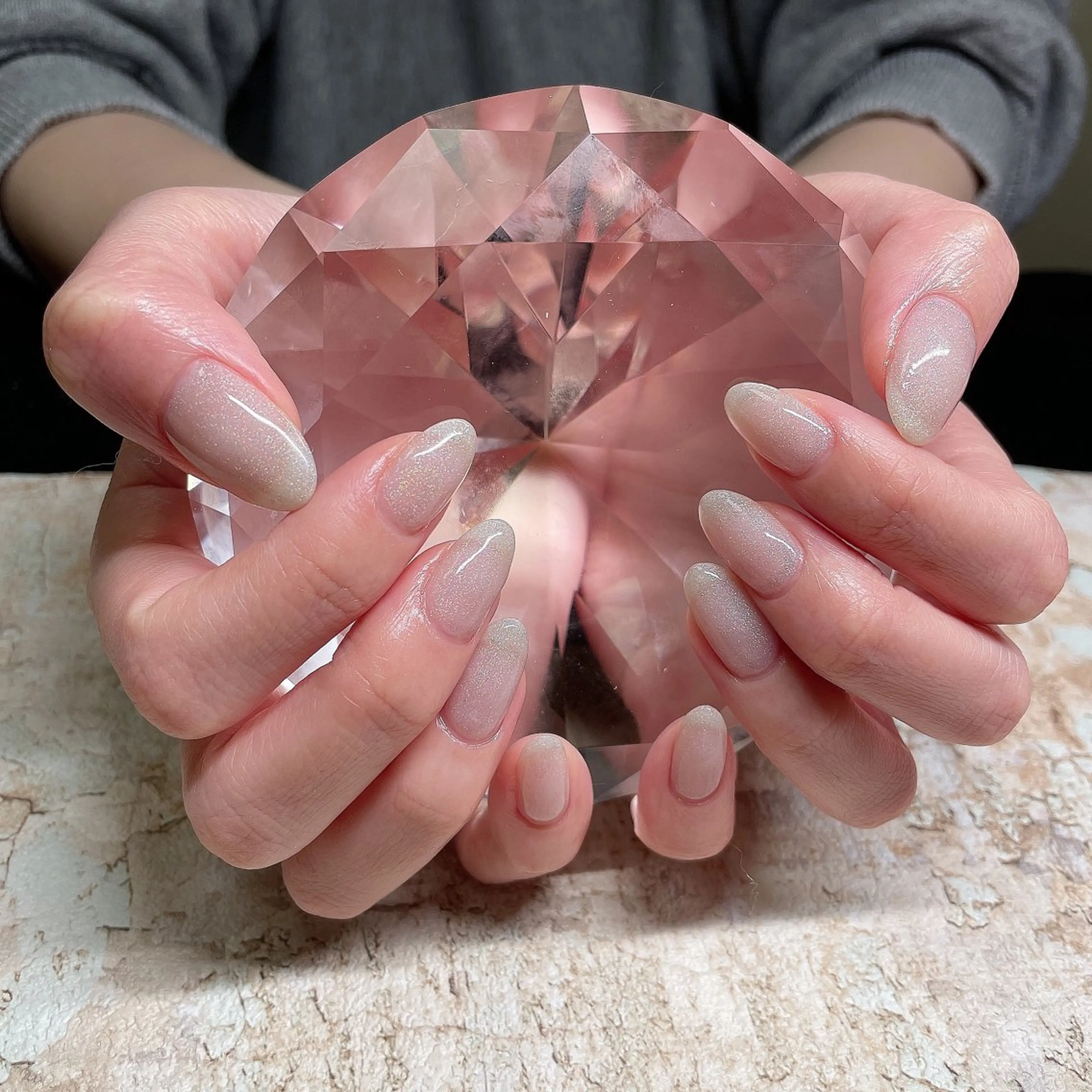 ネイル アートネイル フレンチネイル ジェルネイル グラデーション 韓国ネイル ハンドネイル ハンドケア Bimano seica♡+°のネイルデザイン