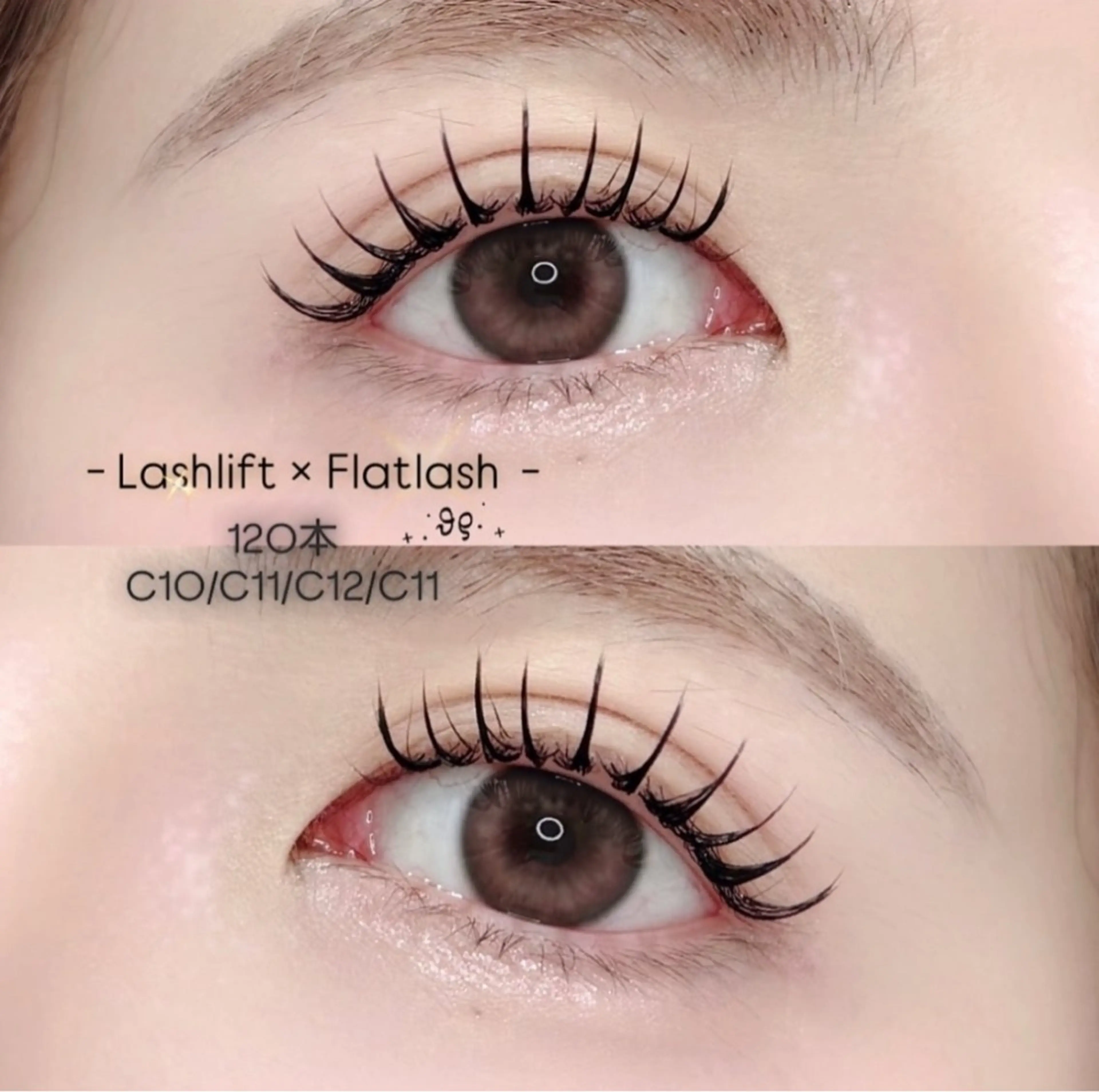 マツエク・マツパ miiia lash＊yuiのマツエク・マツパデザイン