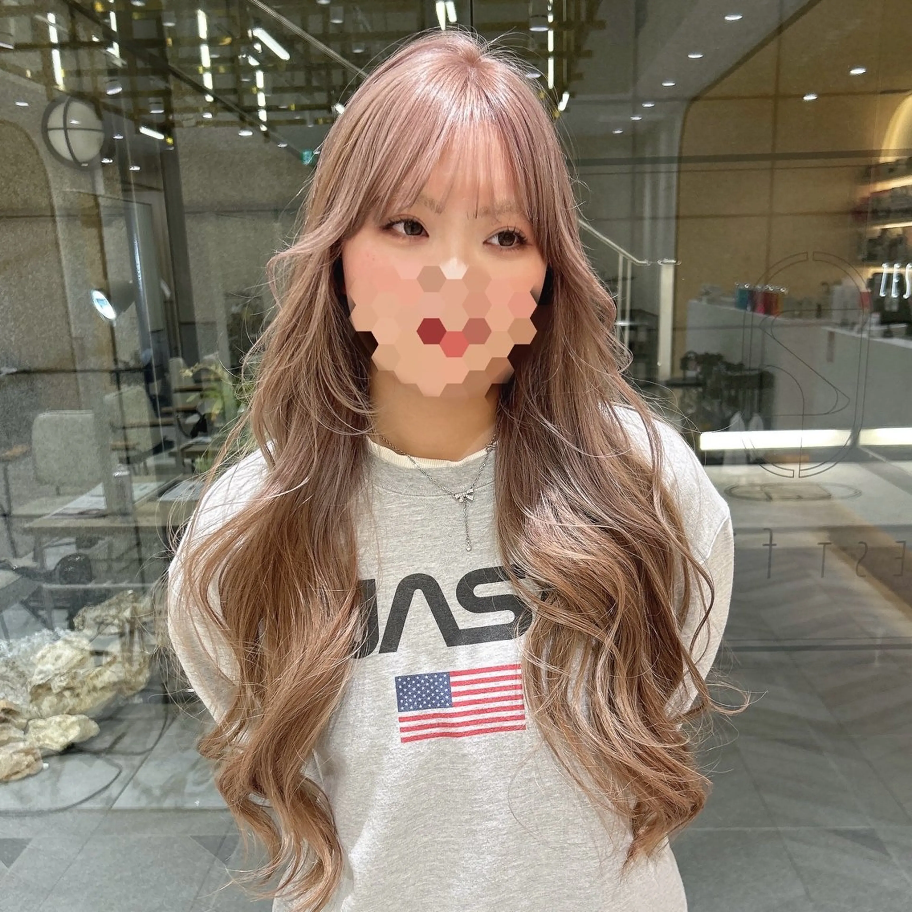 【U24限定🌸】cut +bleach color +treatmentの写真