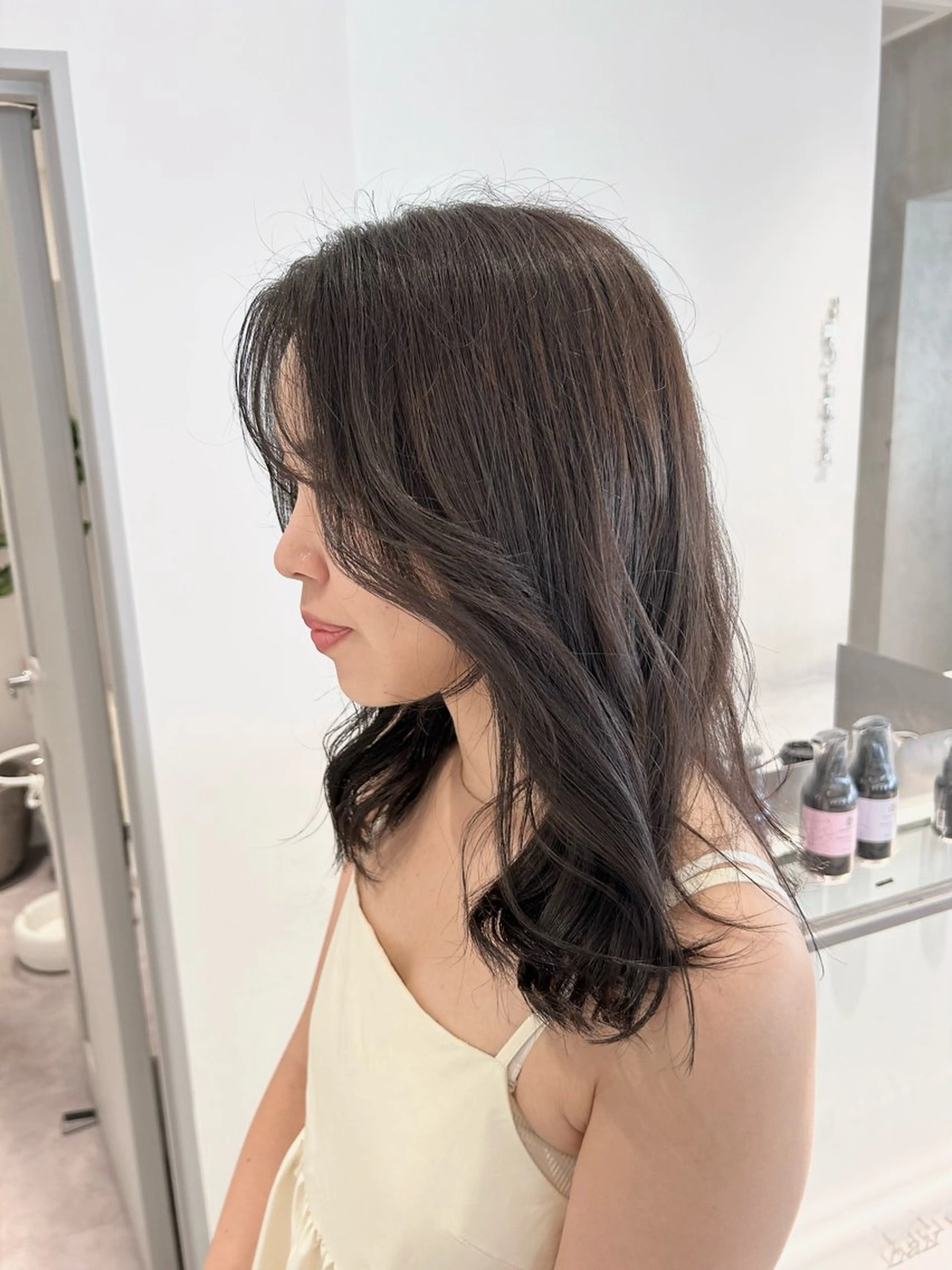 ミディアム カラー 🪞透け感&韓国ヘア 🪞honokaのヘアスタイル