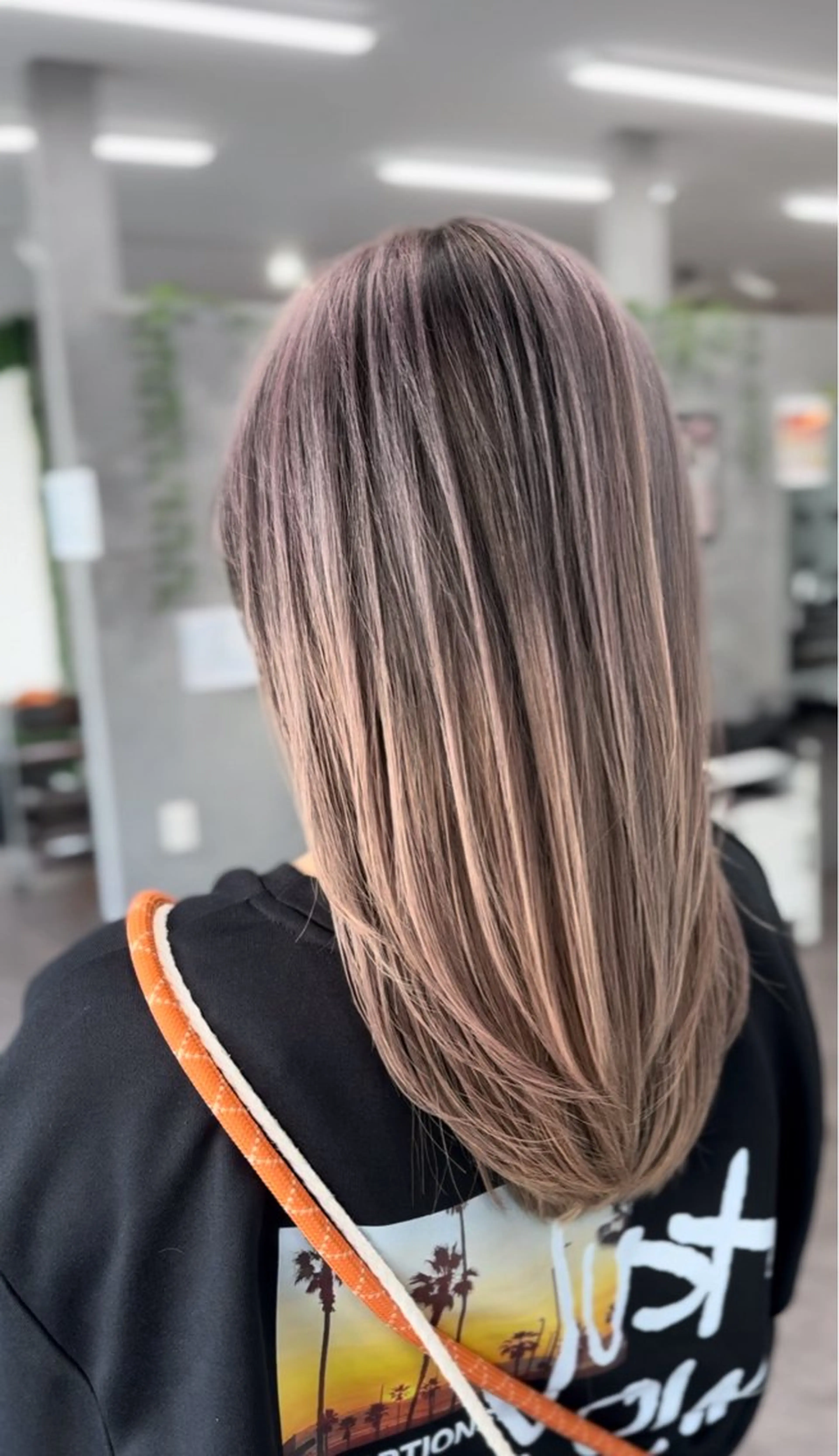 ロング カラー デザイン/美髪カラー 艶職人/福井SHUNのヘアスタイル