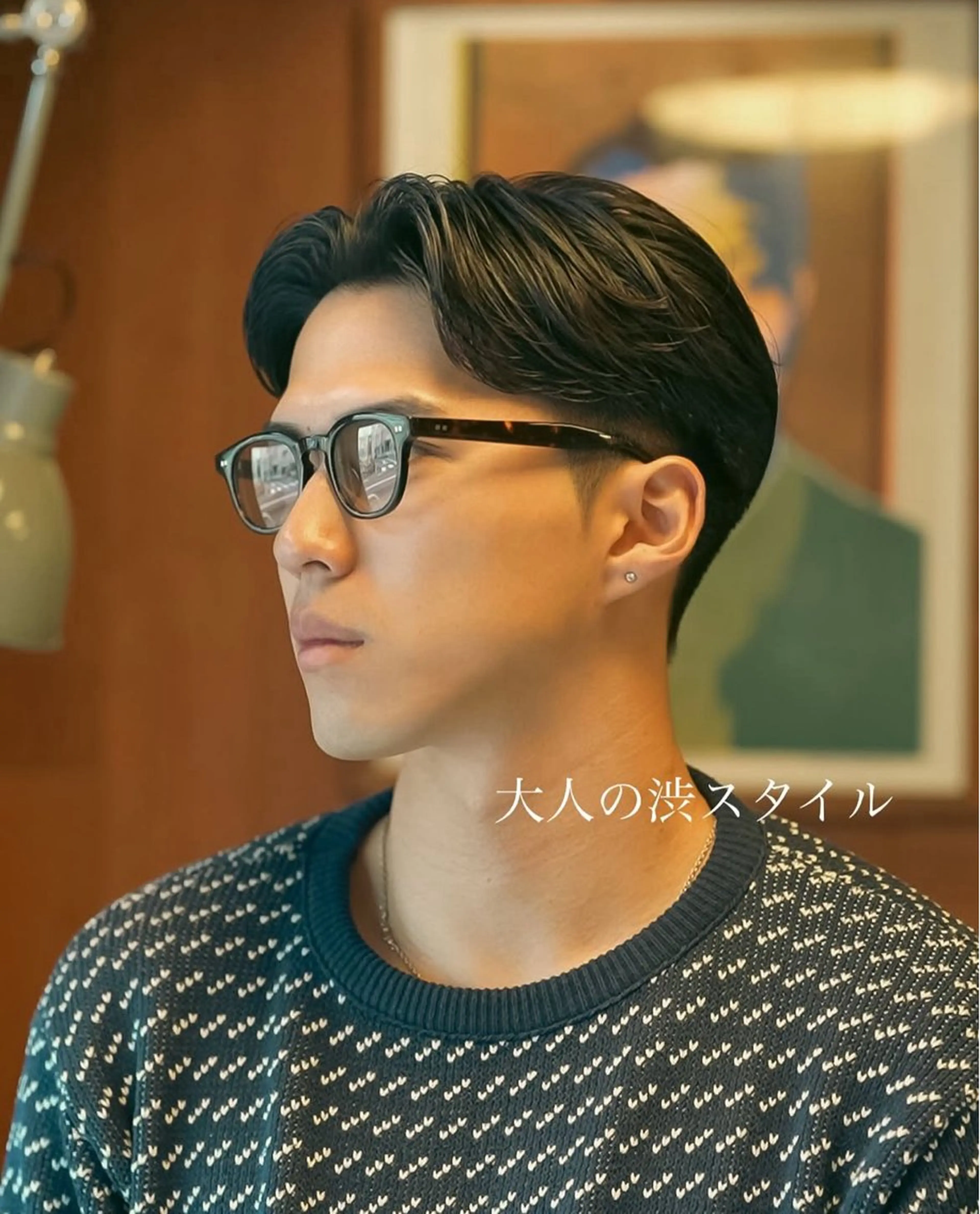 メンズ メンズ似合わせ タチカワユウキのヘアスタイル