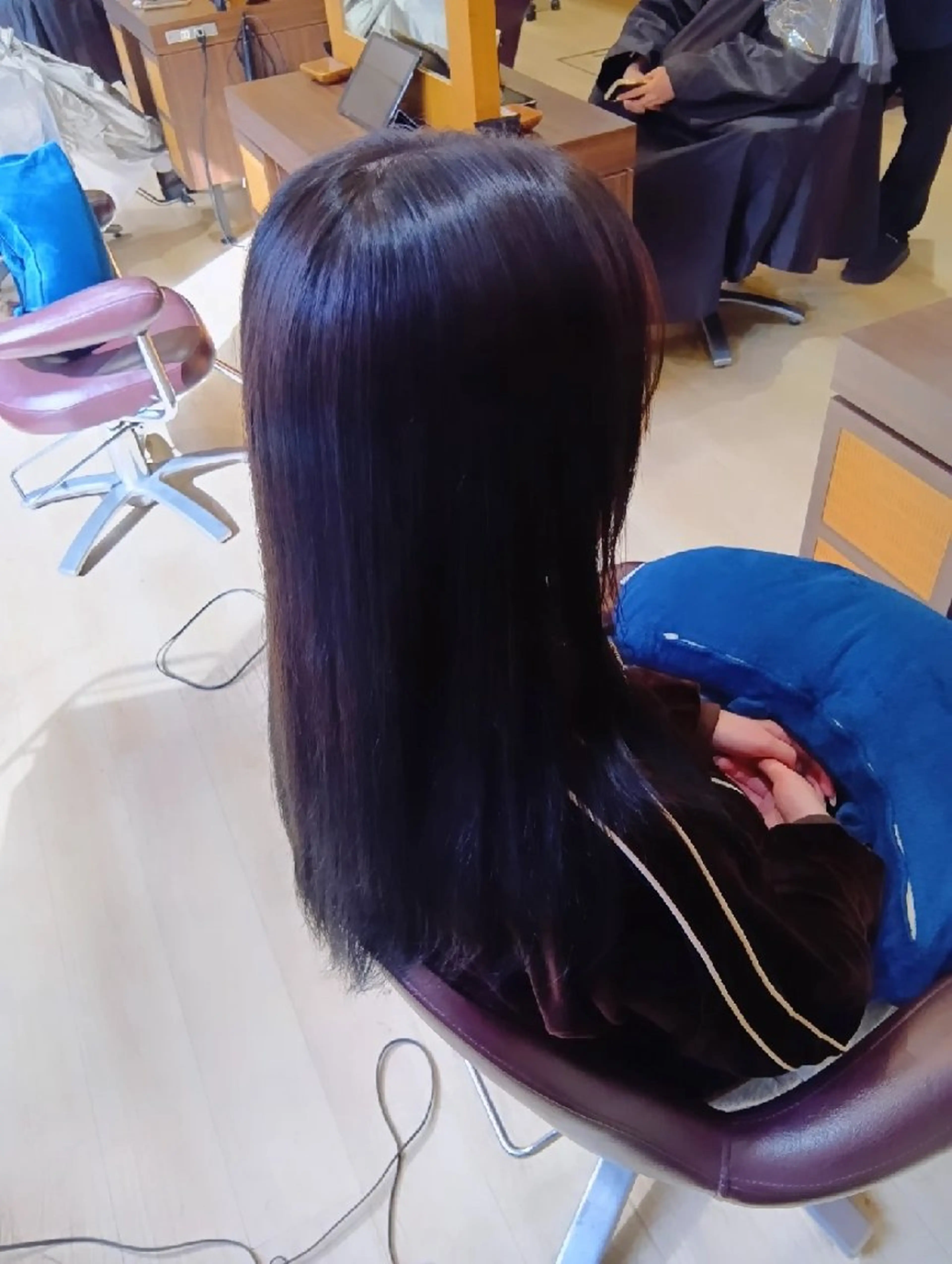 カラー ロング 縮毛矯正 カット ヘアカラー トリートメント 小林暢🌟Orque 髪質改善サロン🌙のヘアスタイル