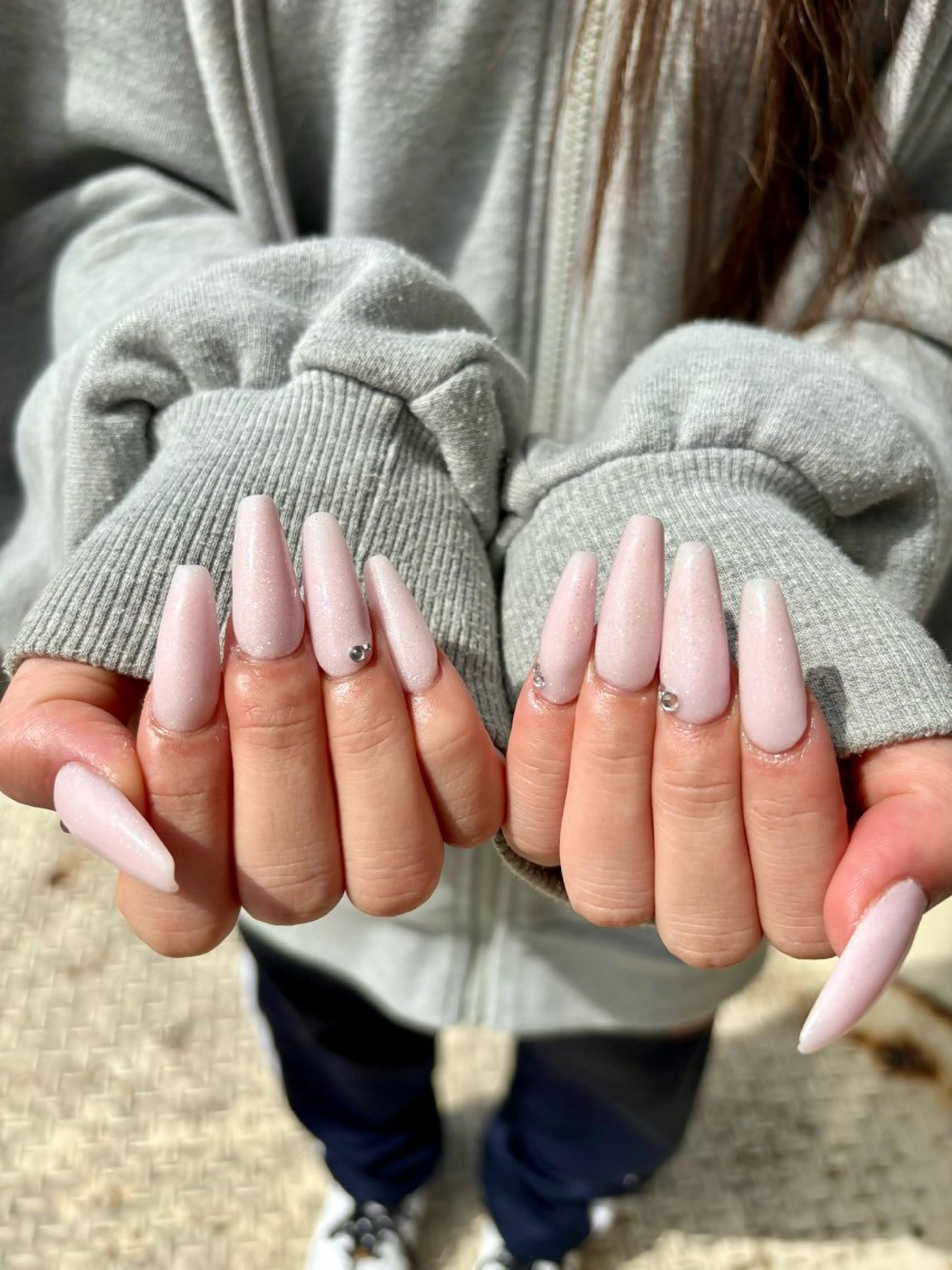 ネイル ハンドネイル 仙台中山長さだし スカルプAIRI🎀のネイルデザイン