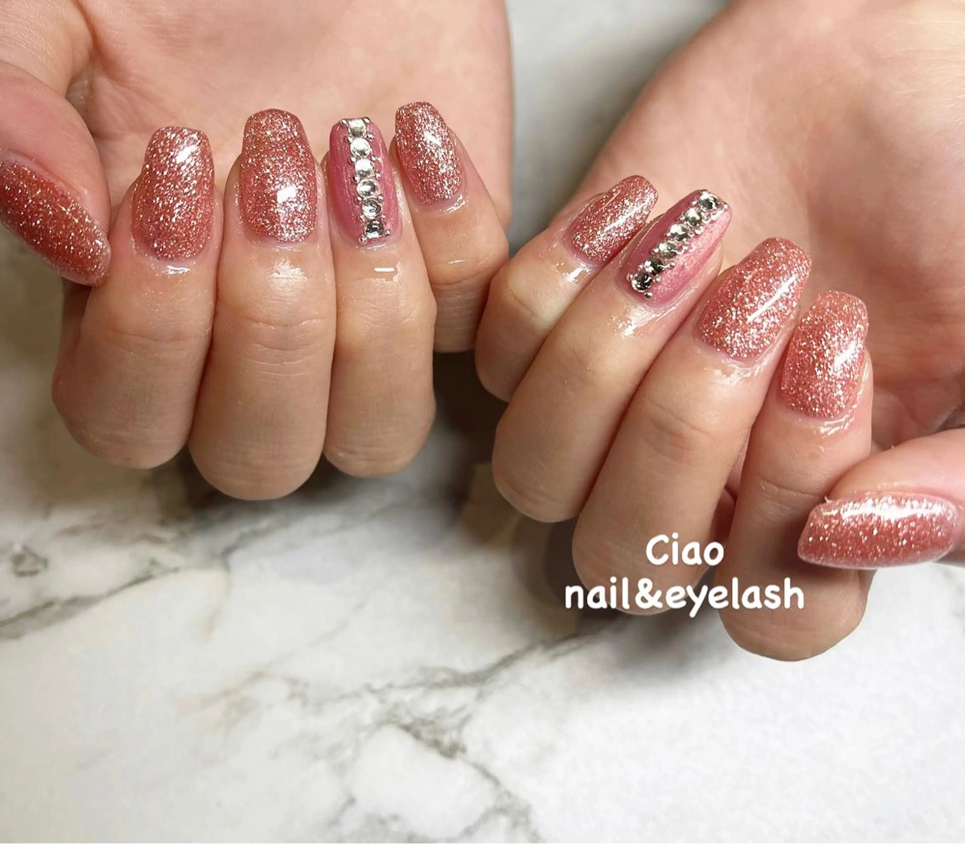 ネイル アートネイル ジェルネイル ニュアンスネイル 冬ネイル #Amin nail salonのネイルデザイン