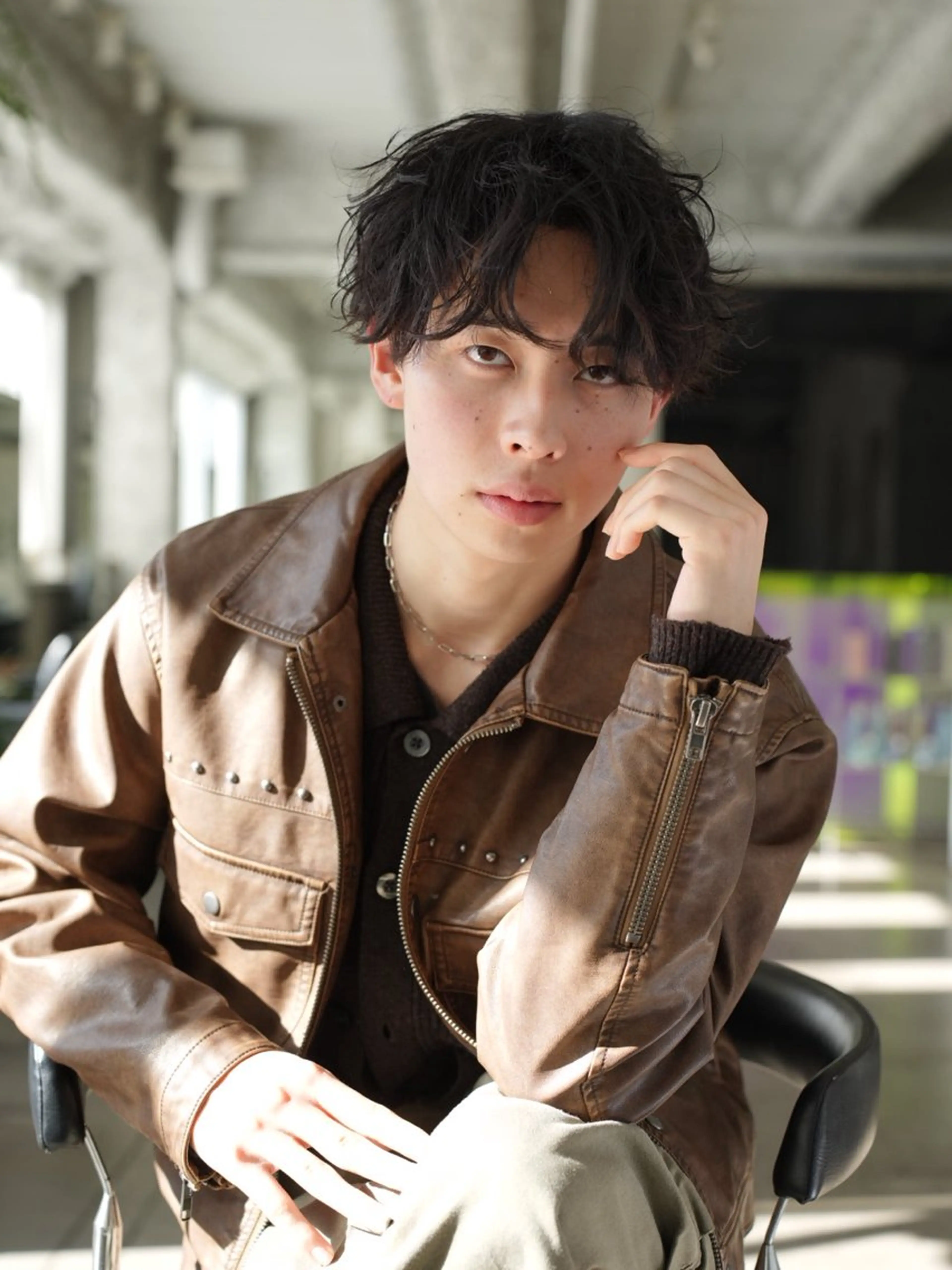パーマ カット パーマ ANY/メンズ特化/ シバヤ　ユウキのヘアスタイル