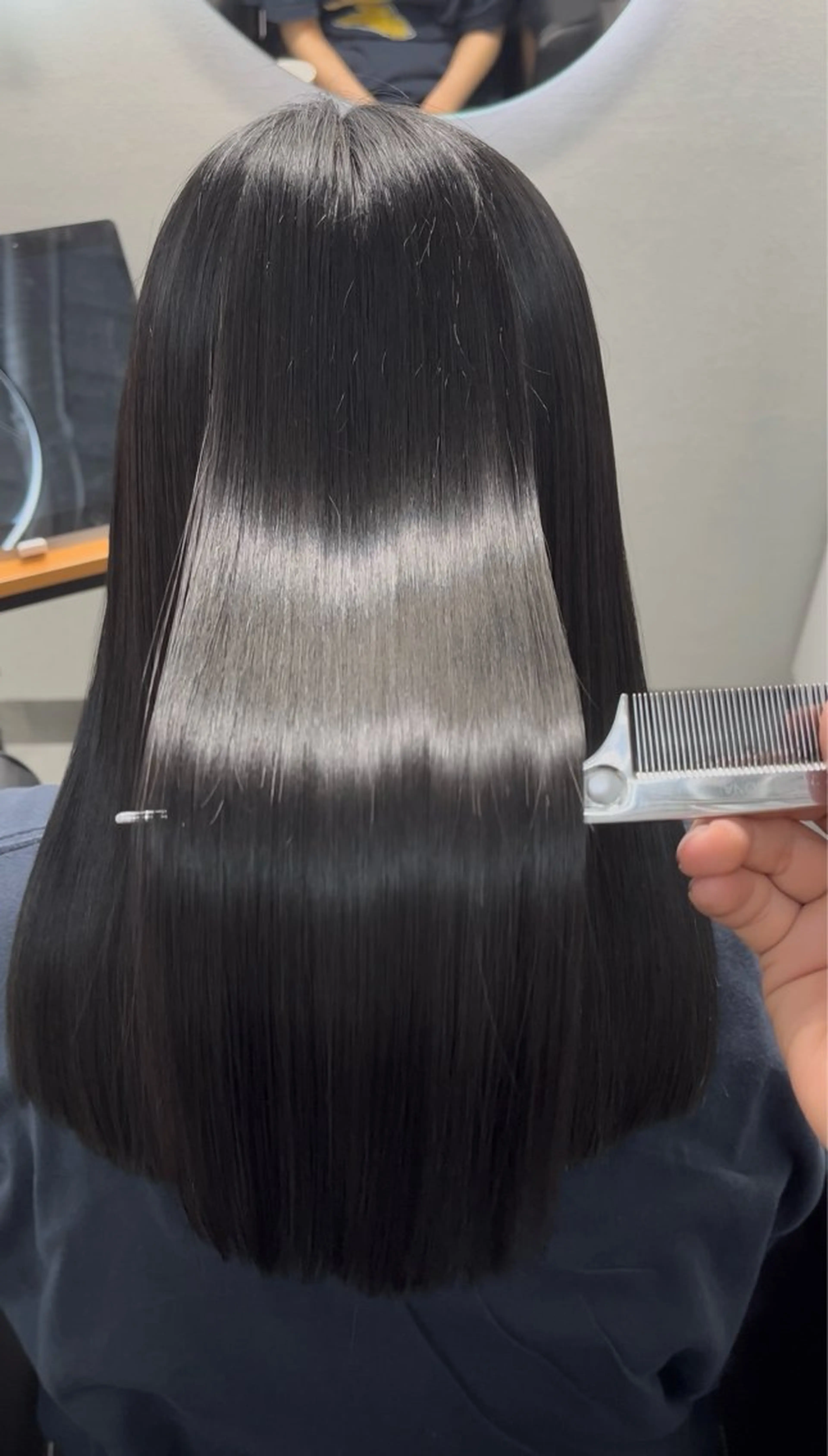 セミロング トリートメント 酸熱トリートメント カット ヘアカラー 縮毛矯正 トリートメント 🐾 atsuyaのヘアスタイル