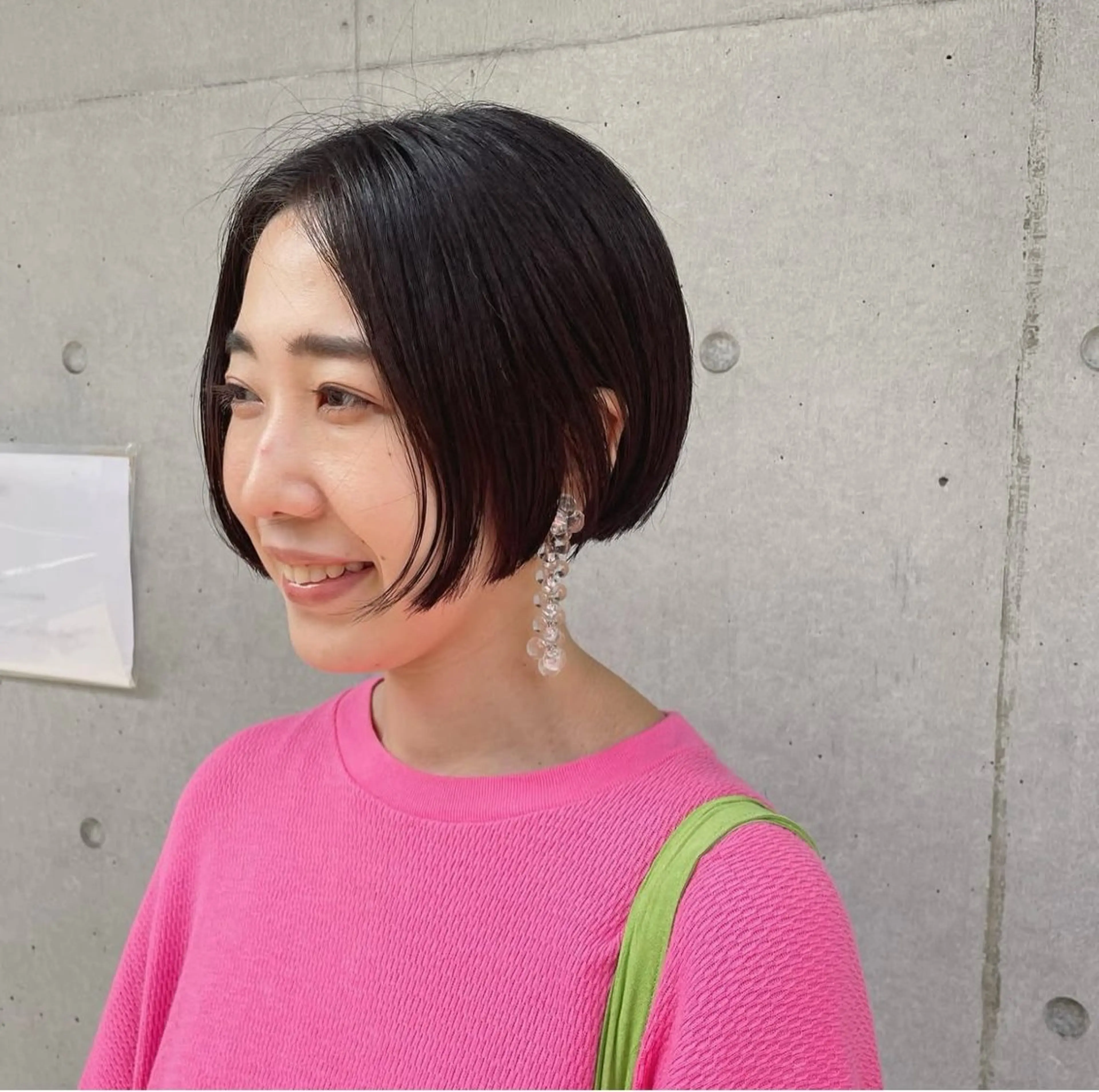 ショート カット トリートメント ショートウルフくせ毛 お任せくださいのヘアスタイル
