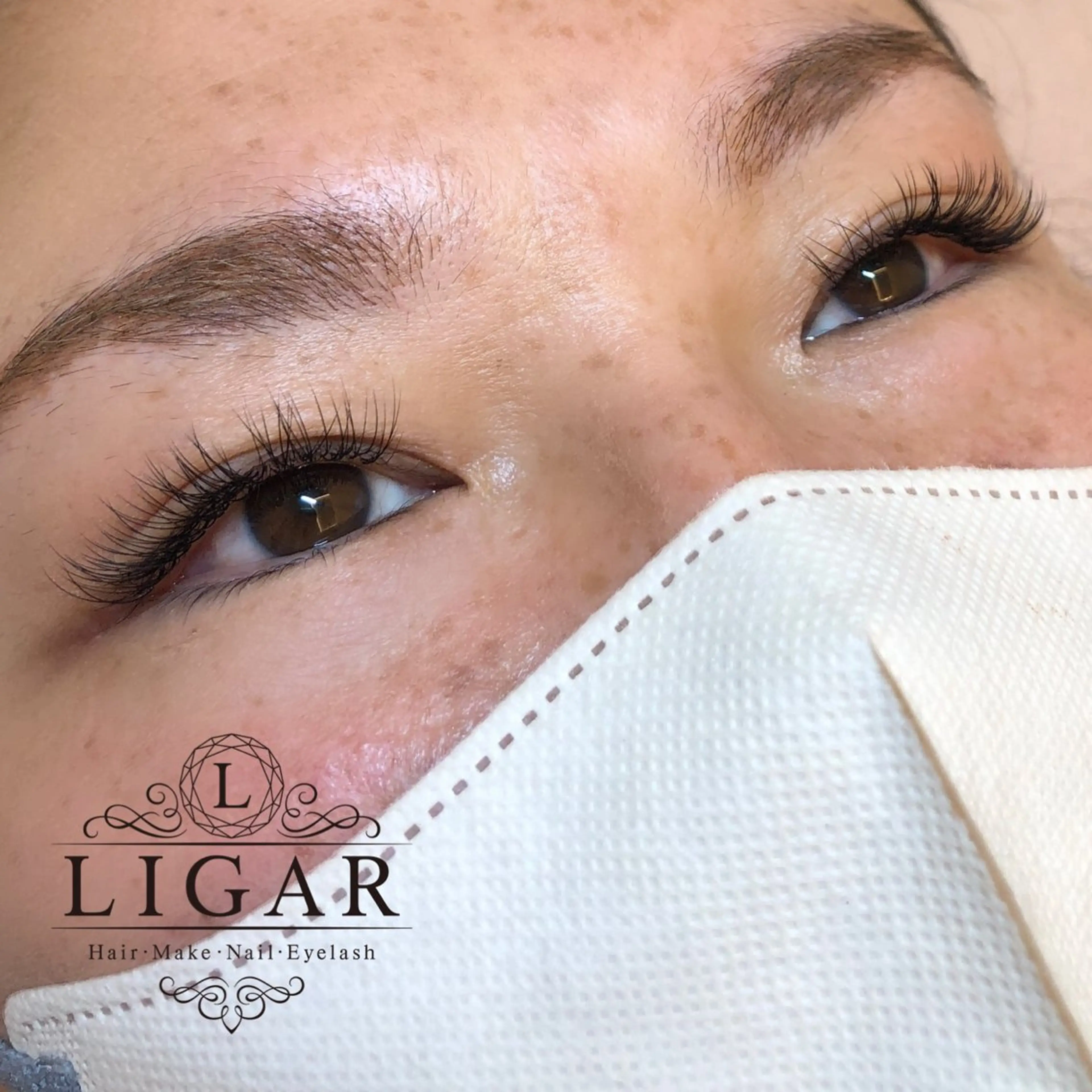 マツエク・マツパ Cカール LIGAR YUKAのマツエク・マツパデザイン