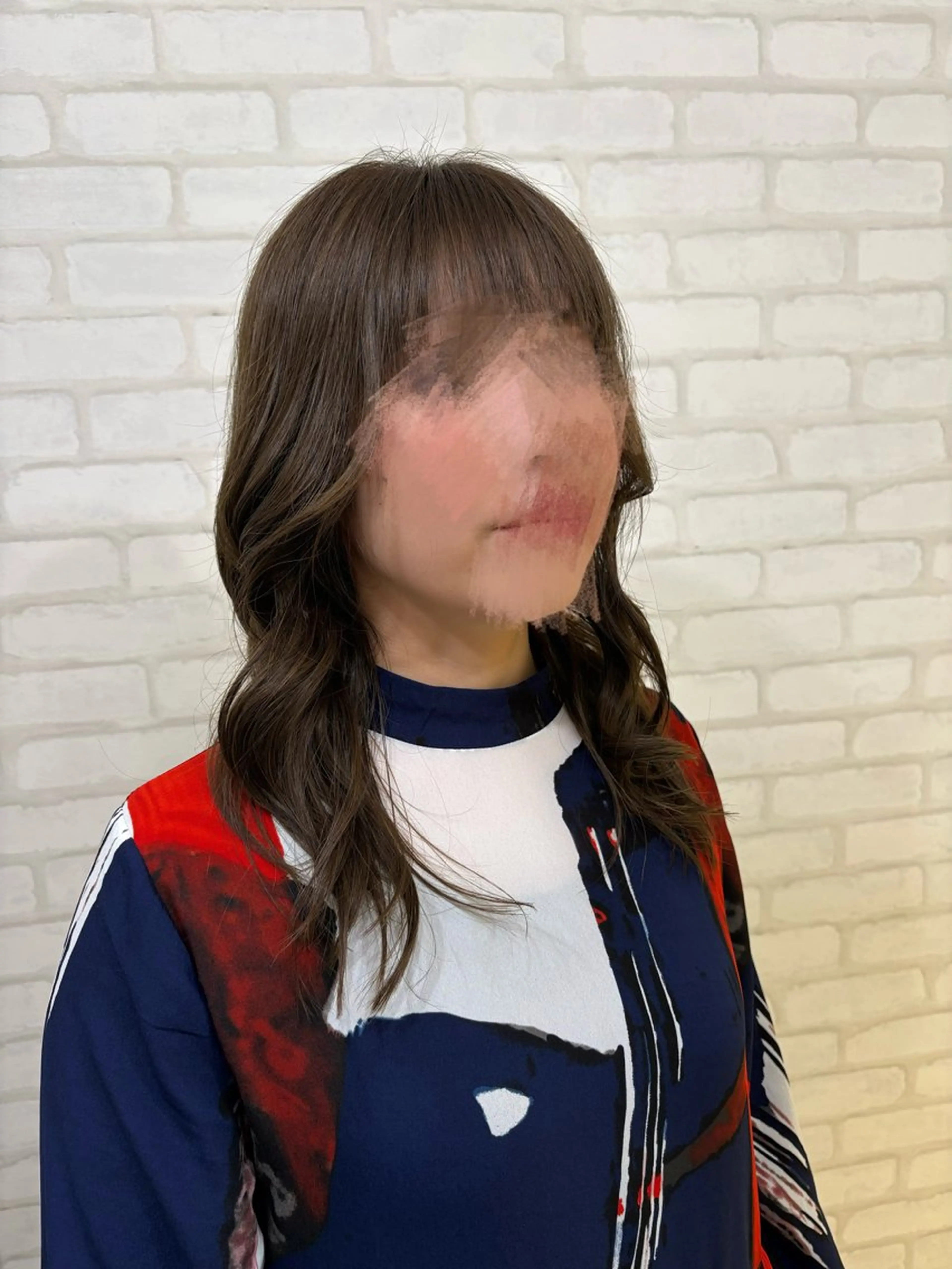 ロング カラー アッシュ ベージュカラー 透明感カラー トリートメント カット トリートメント 透明感/韓国風 HIRARIのヘアスタイル